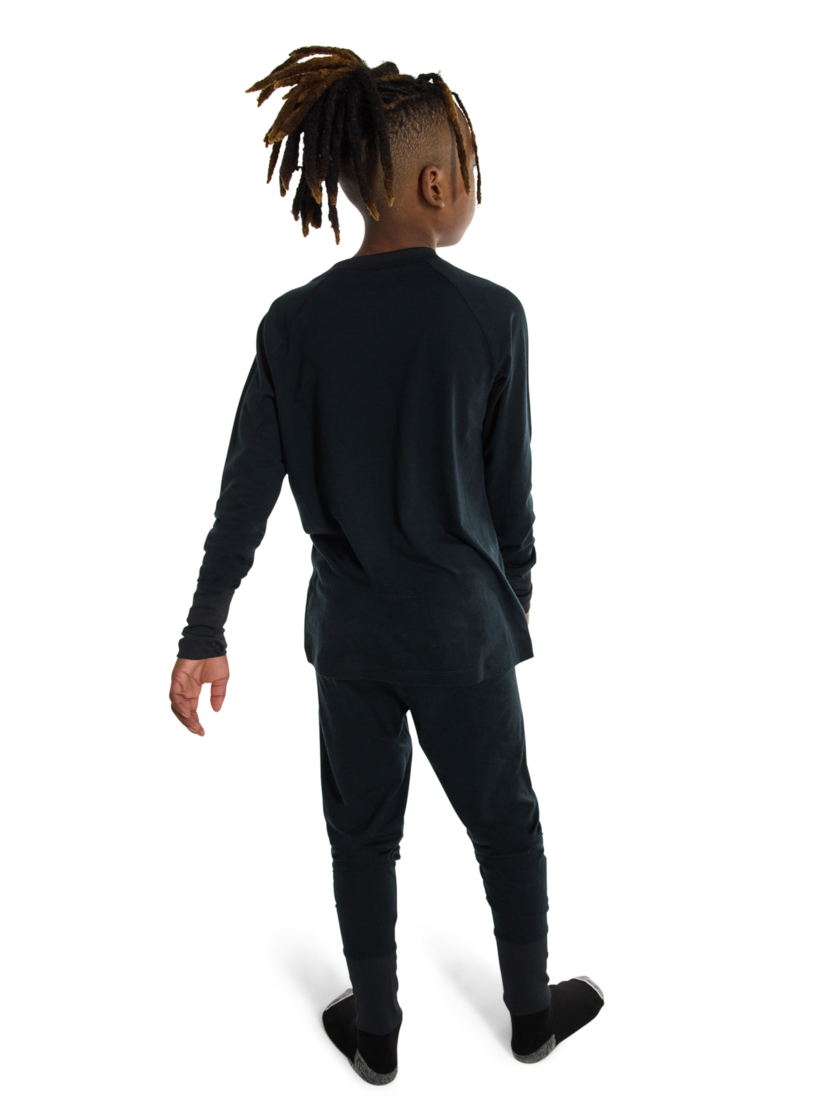 Burton Merino Wool Base Layer Set ullundertøy barn lett lilla