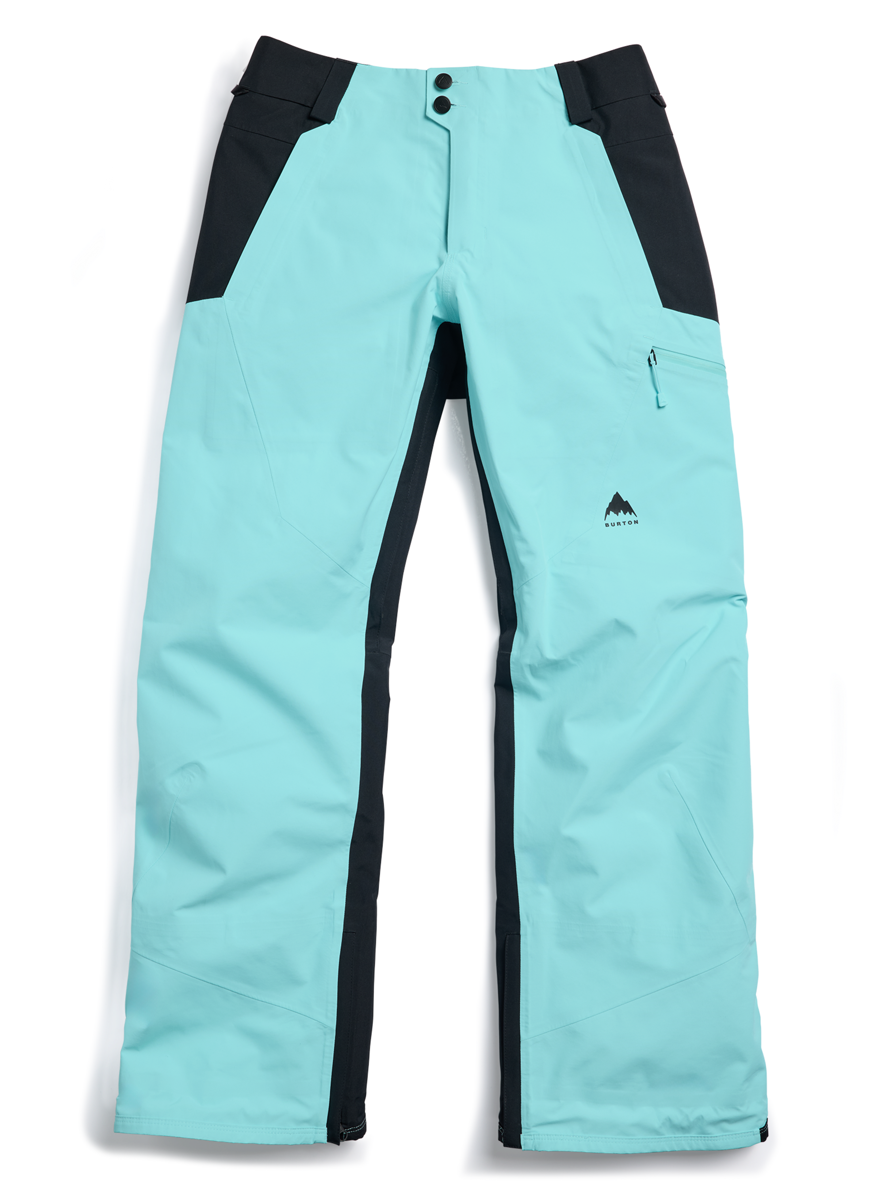 Burton Reserve 3L skallbukse dame Light Teal/True Black 3-lags