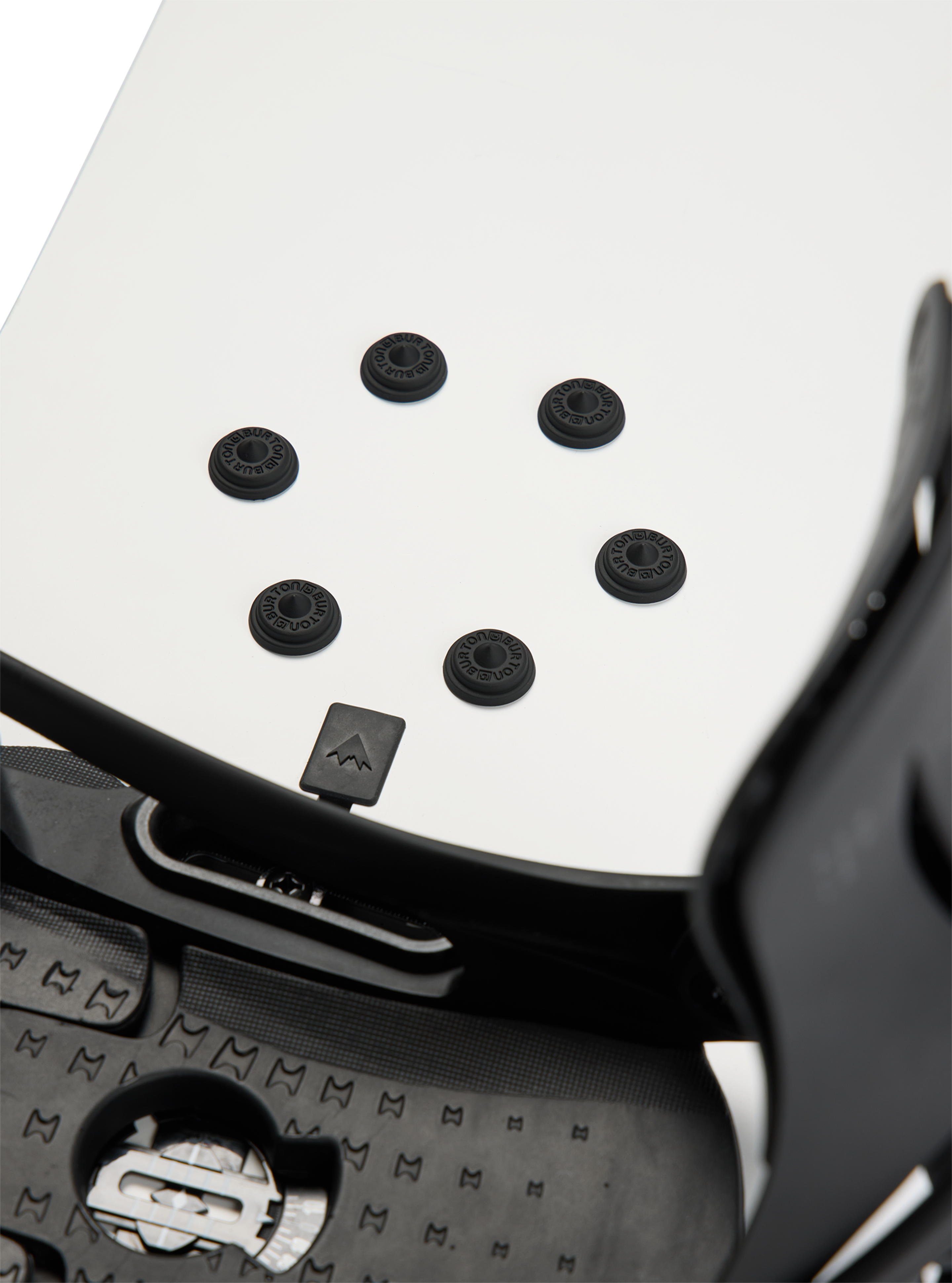Burton Aluminum Stud stomp pad svart aluminium