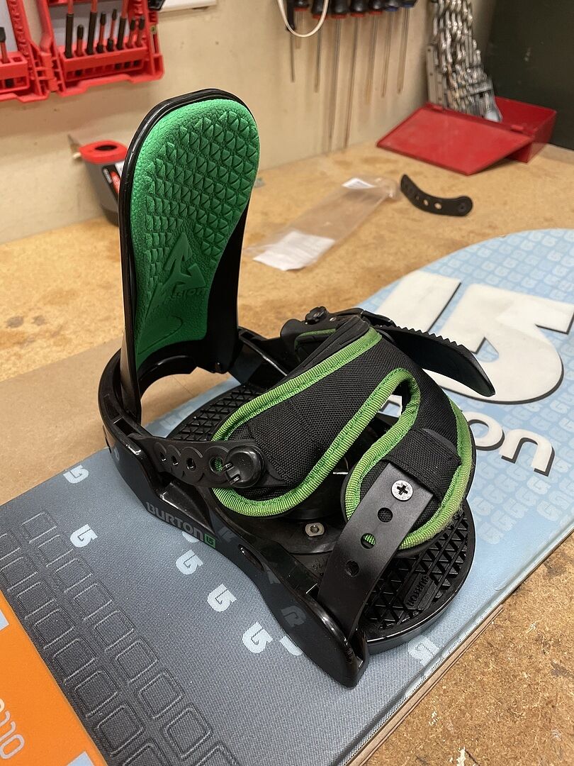 Burton Toe Slider SF PR bindingsdel svart tåstropp