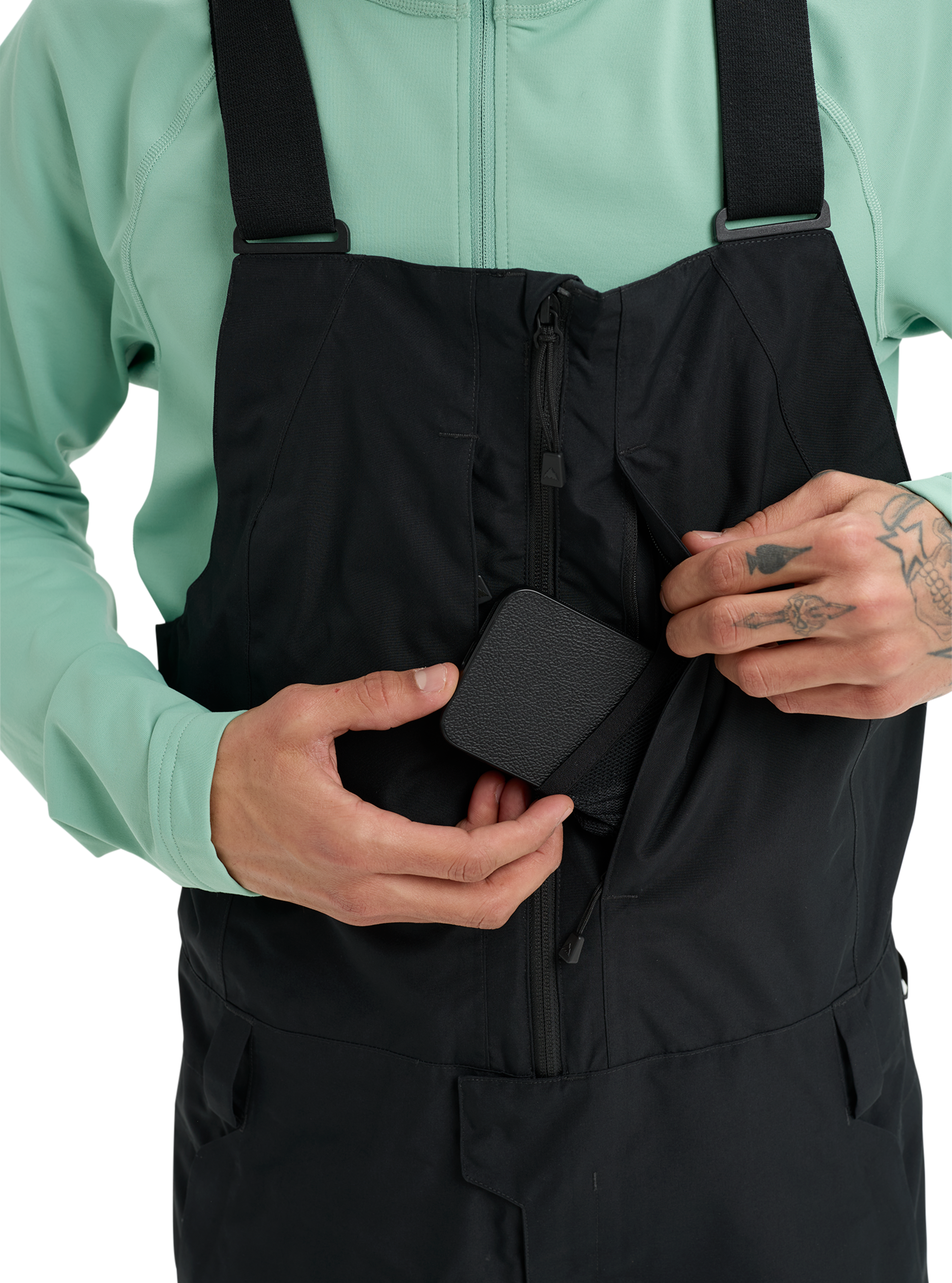 Burton Reserve 2L Relaxed selebukse herre True Black 20k