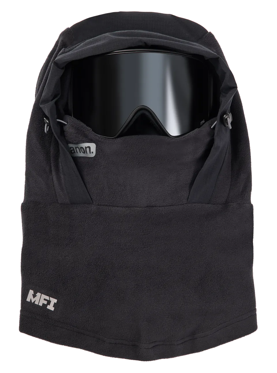 Burton Anon MFI Fleece hjelmhette svart magnet
