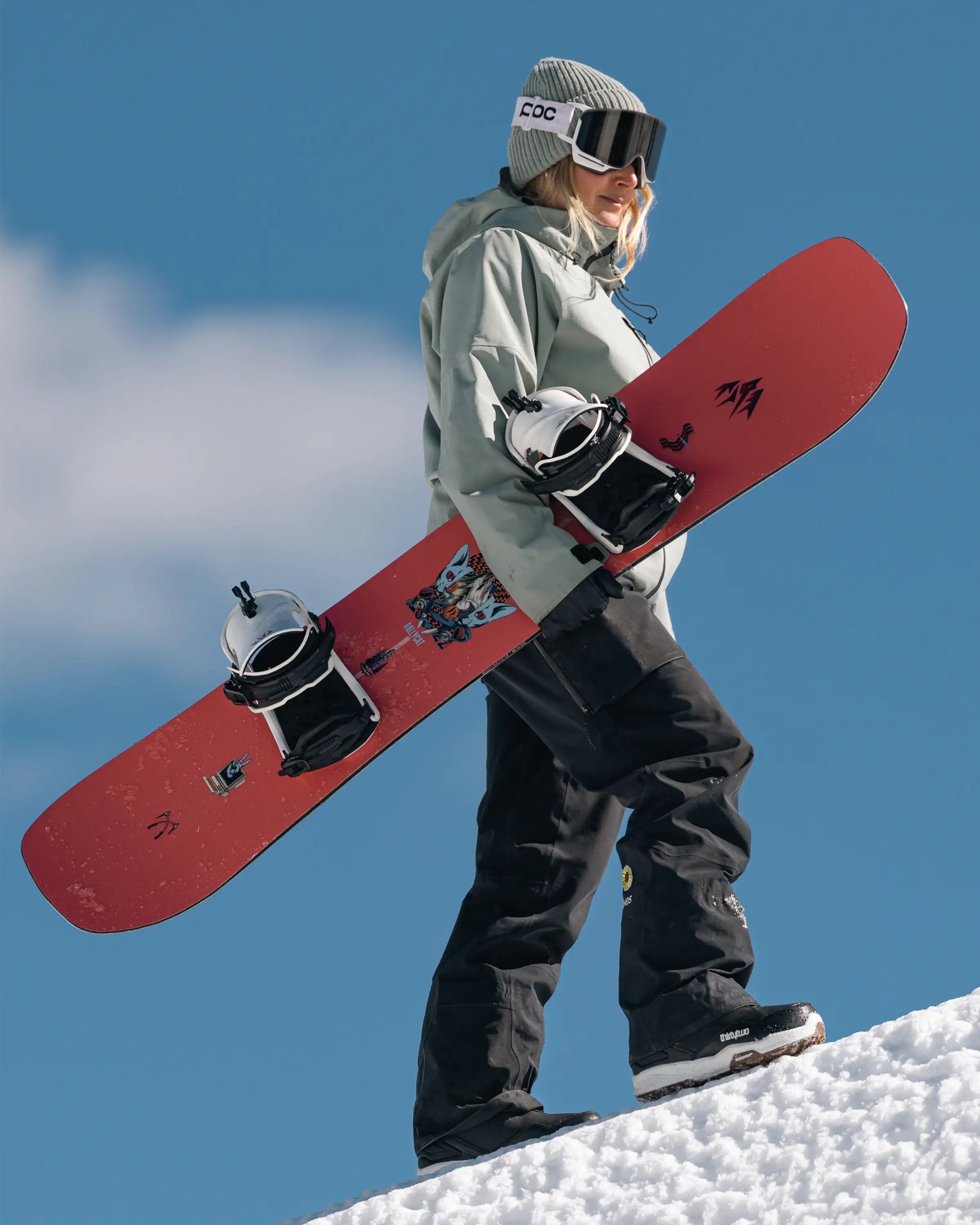 Jones Rally Cat snowboard dame 148 myk camber