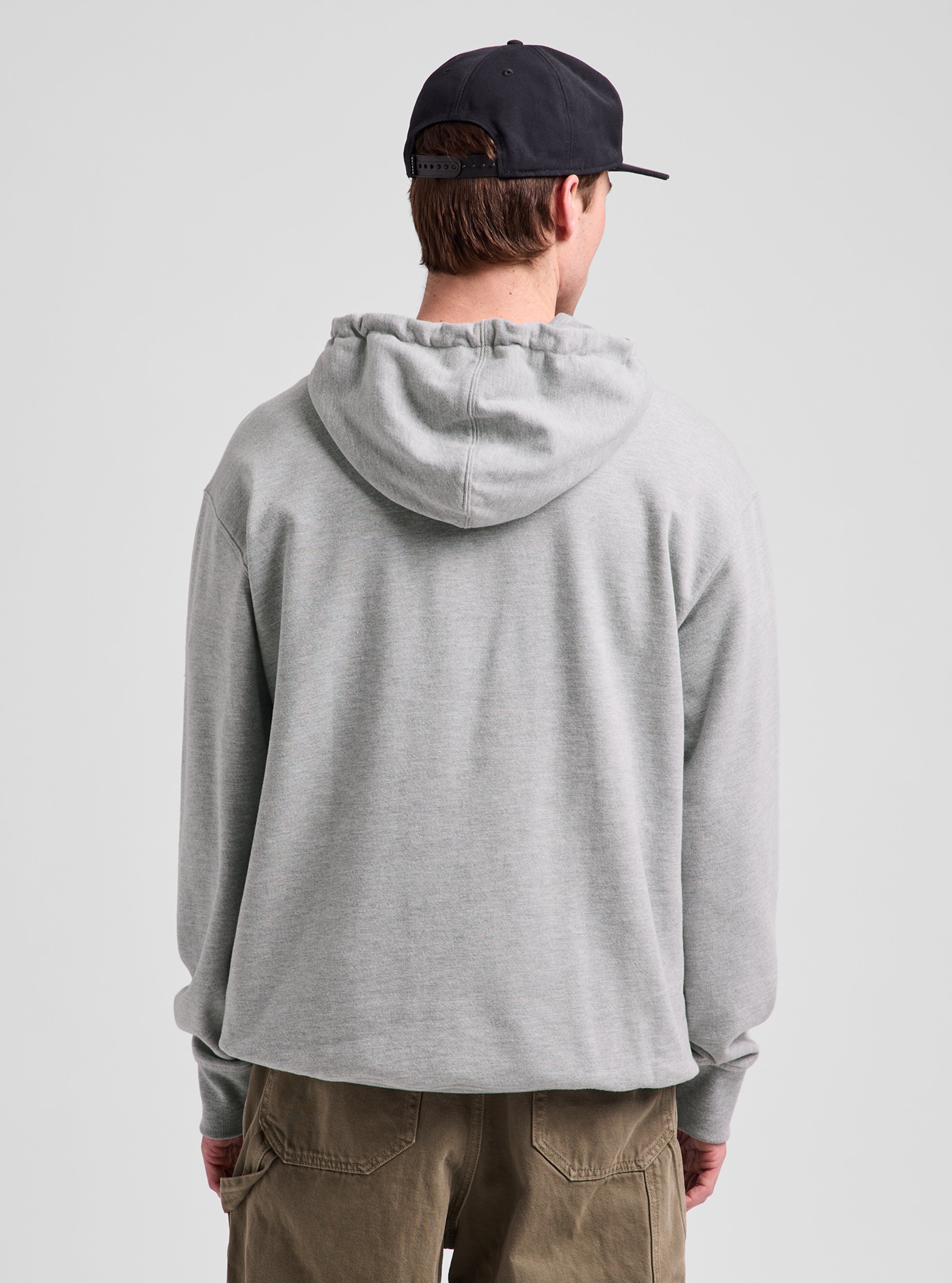 Burton Mountain Pullover hettegenser Spiced Chai økologisk bomull