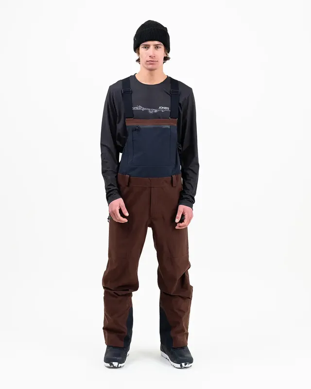 Jones Shralpinist Stretch 3L selebukse kaffebrun 30K
