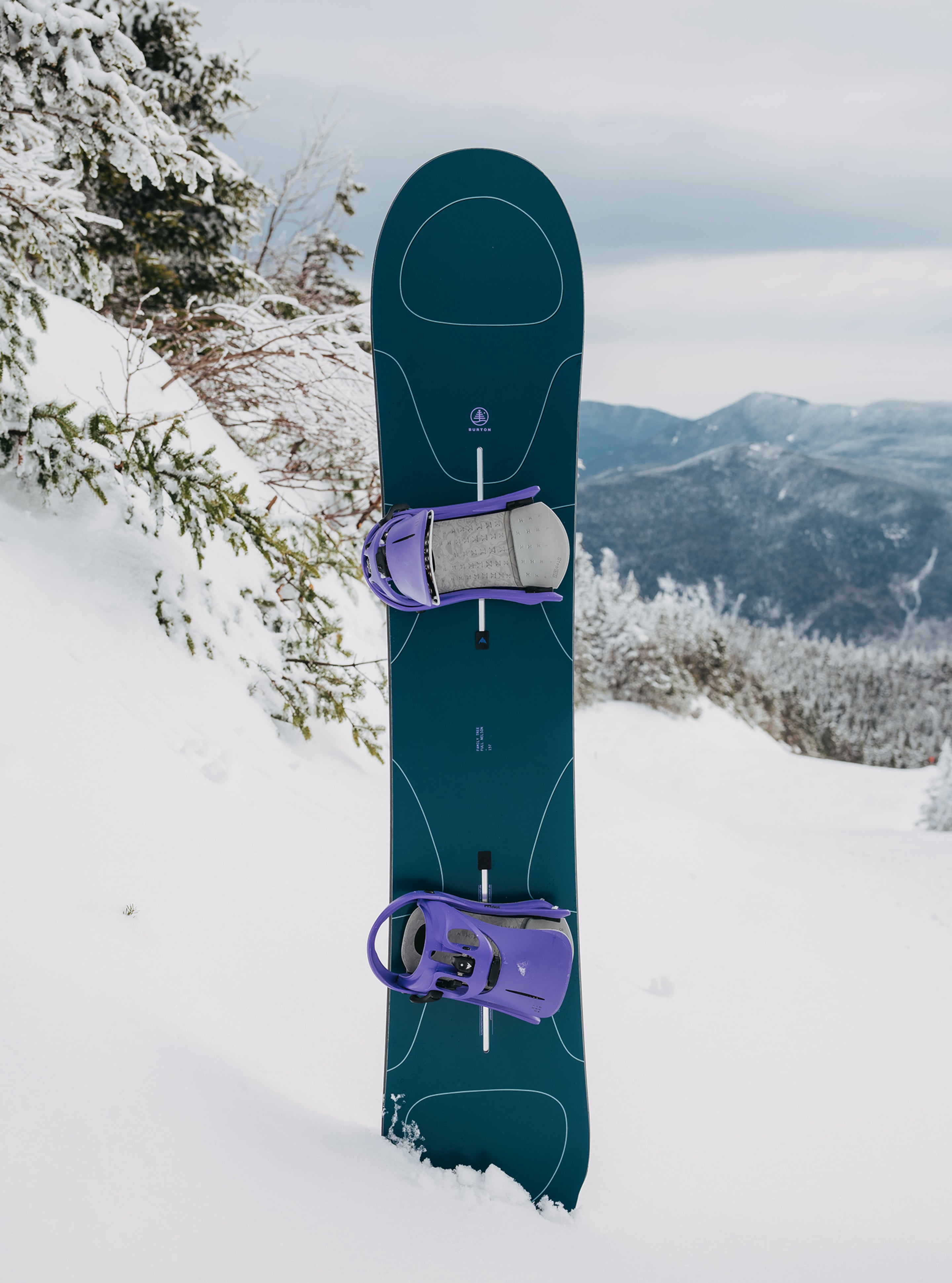 Burton Family Tree Full Nelson Camber snowboard Space