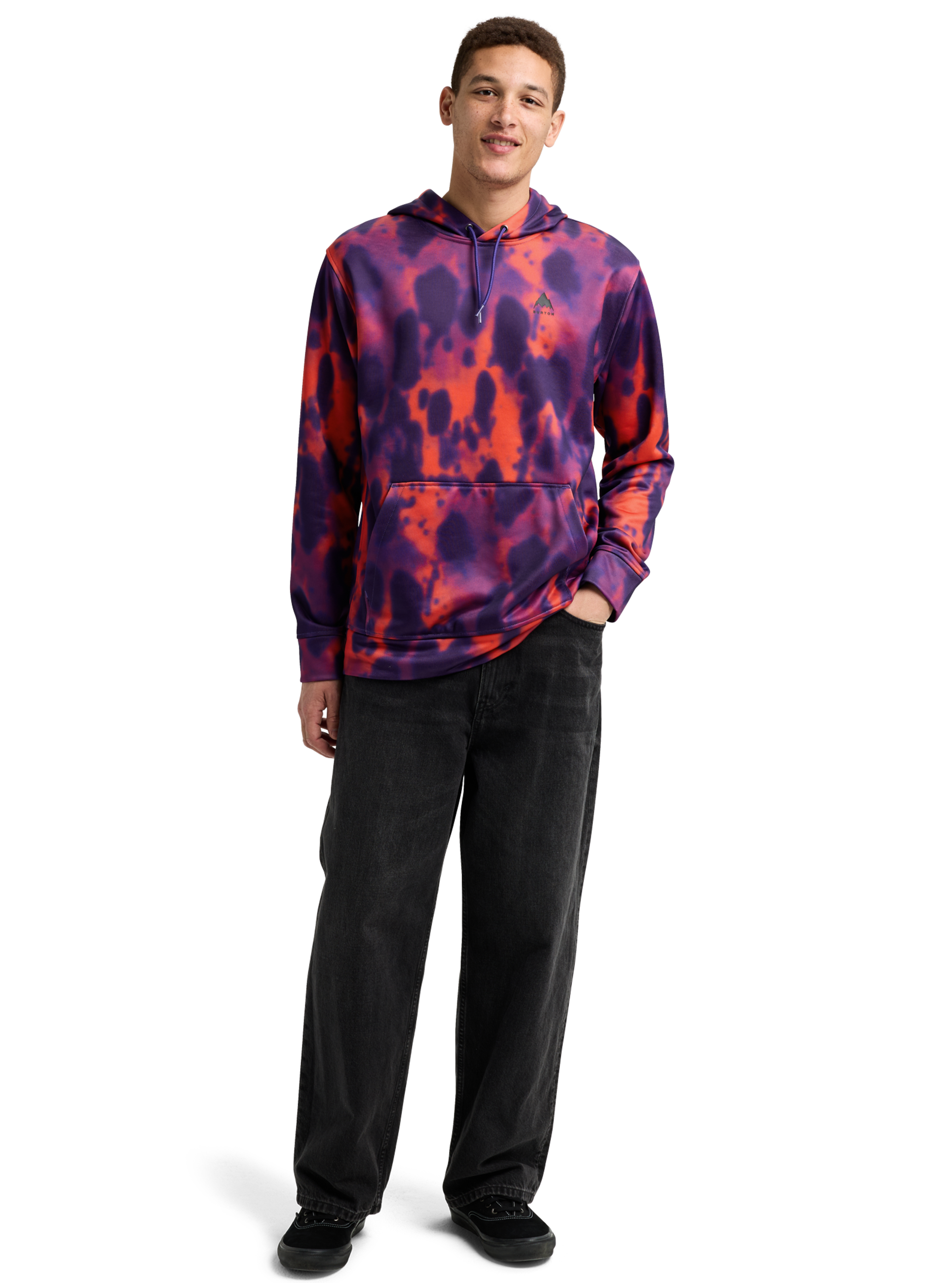 Burton Oak hoodie herre Fiesta Pro fleece