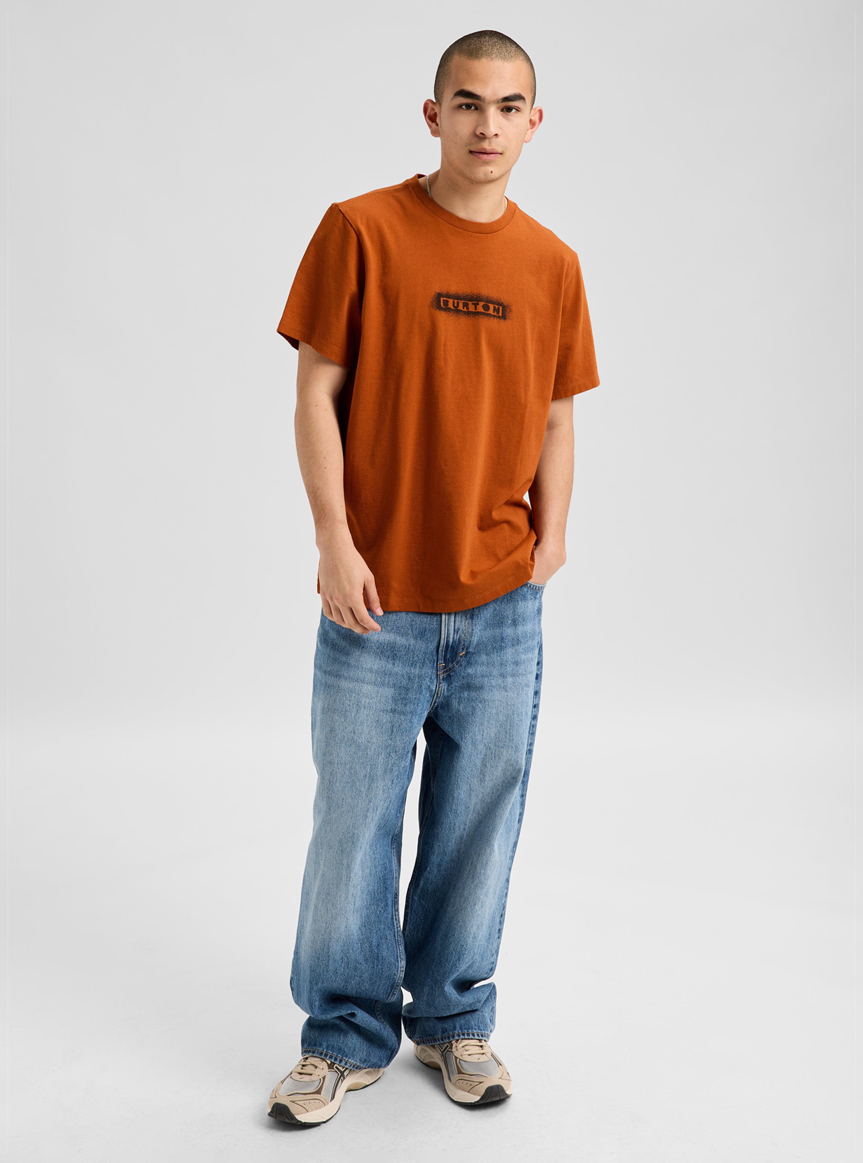 Burton Overspray t-skjorte Spiced Chai myk bomull