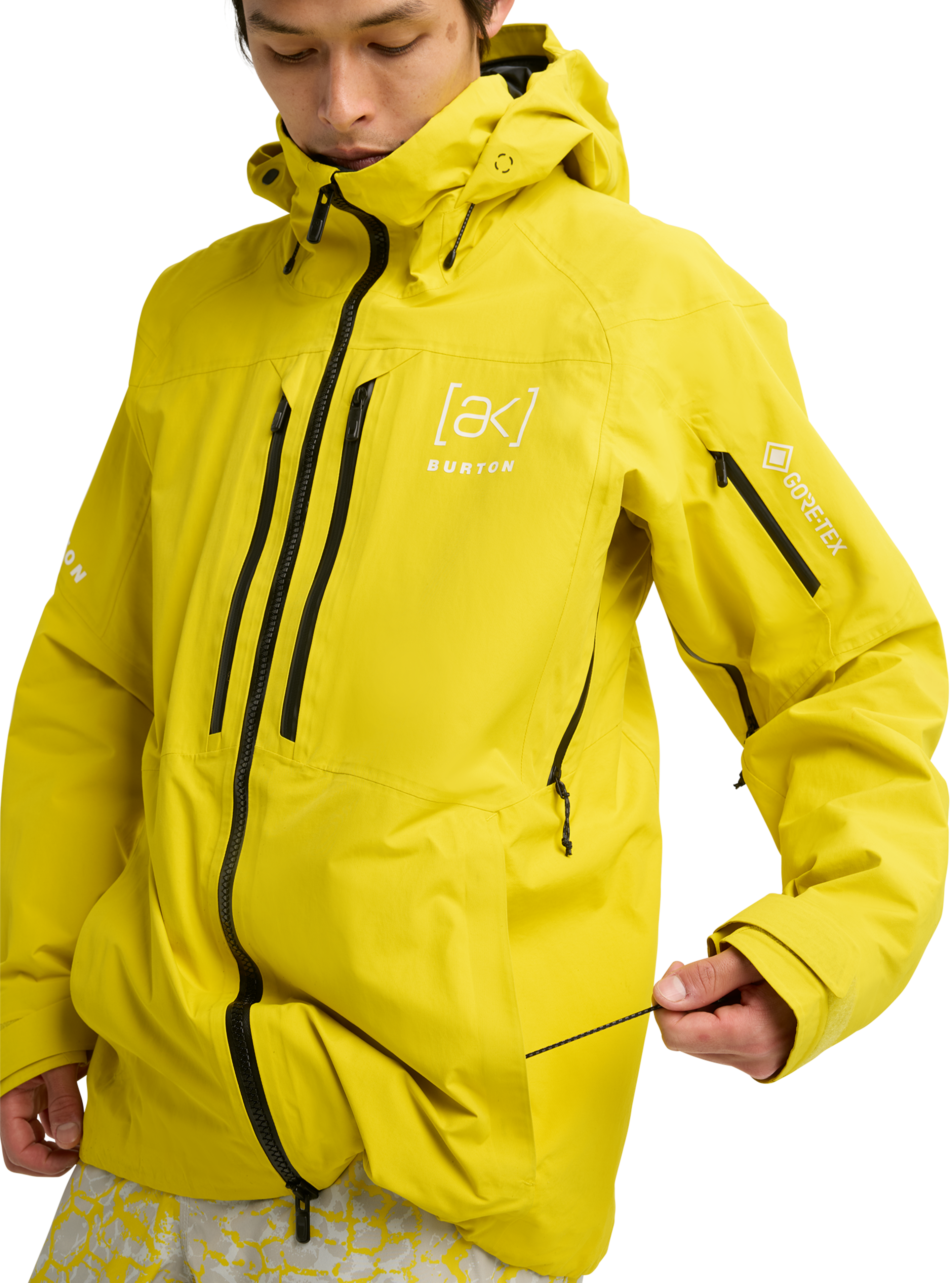 Burton [ak] Swash GORE-TEX 2L jakke gul isolert
