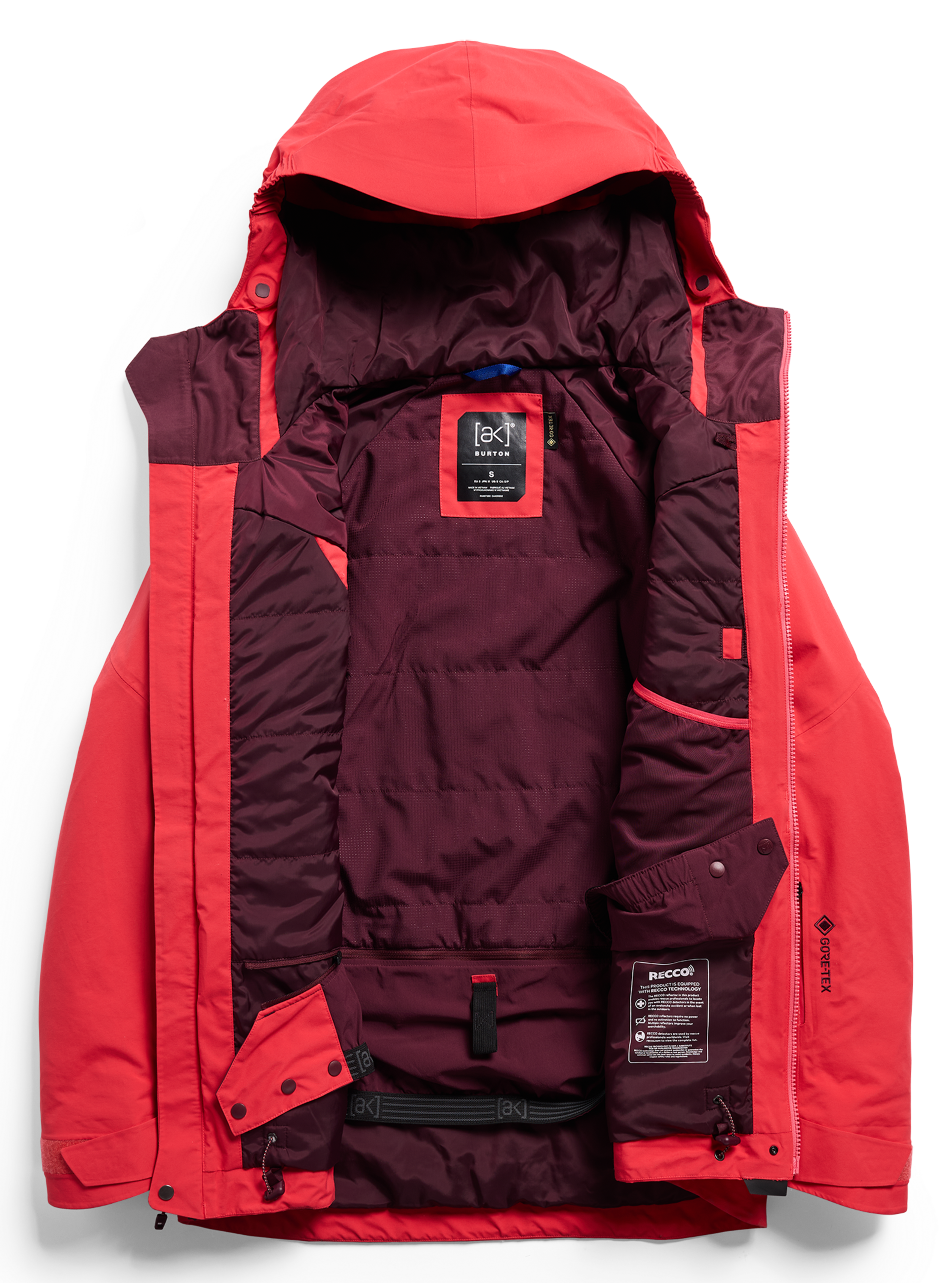 Burton [ak] Swash Synthetic jakke dame true black GORE-TEX