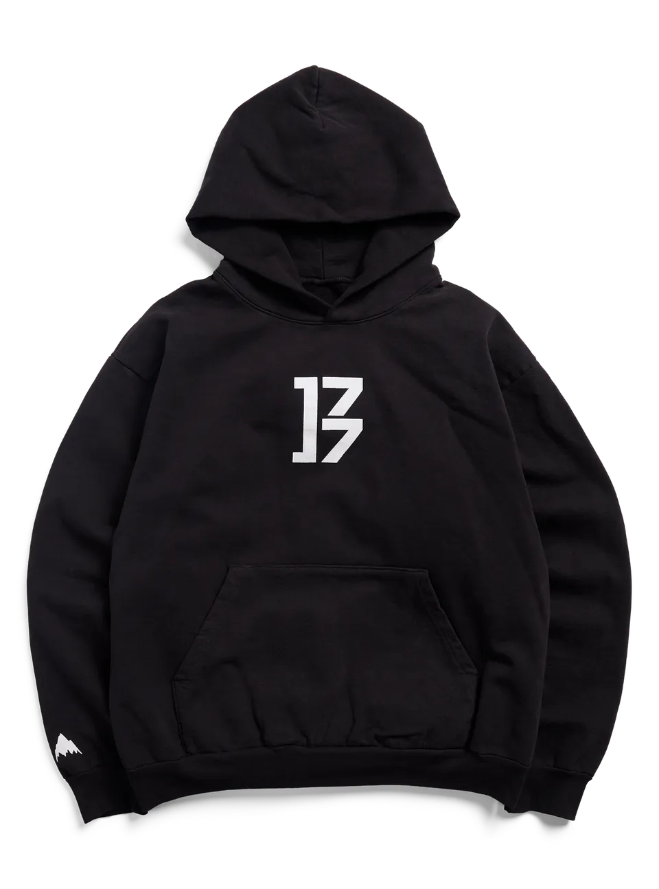 Burton Z Hoodie hettegenser svart oversized bomull