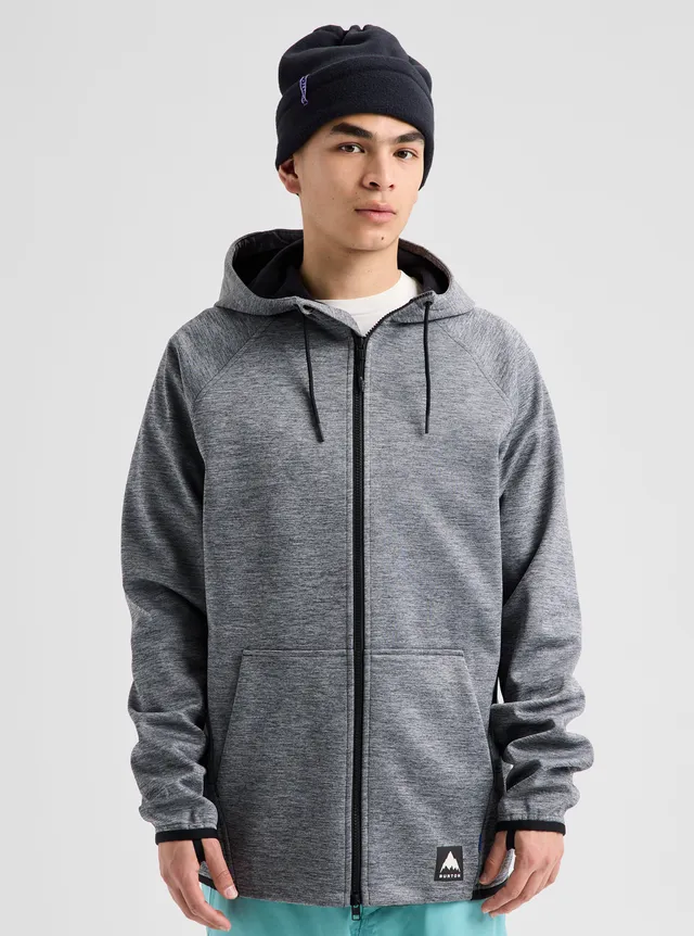 Burton Crown Weatherproof fullzip fleece herre svart