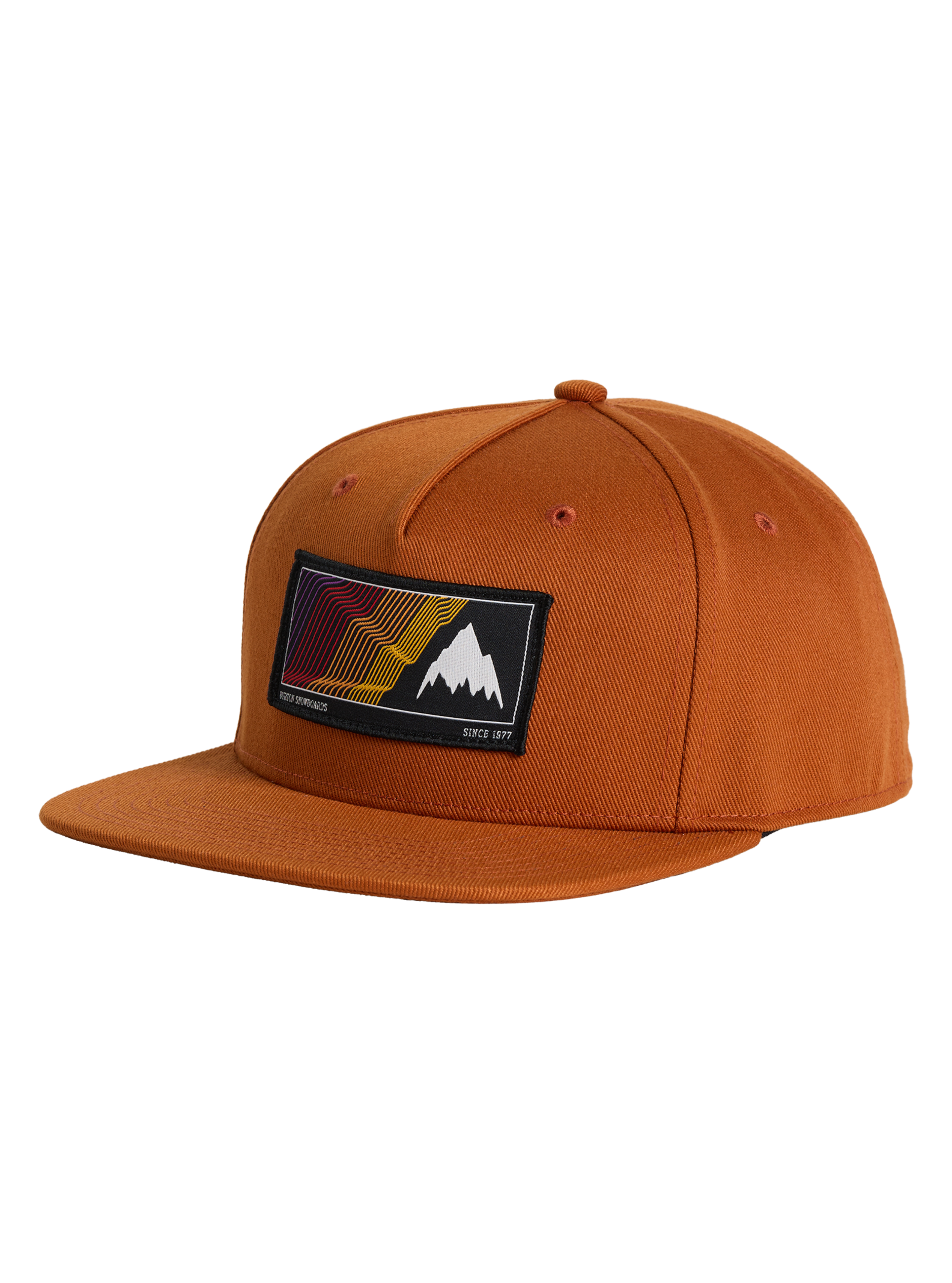 Burton Elmore caps flat brim True Black