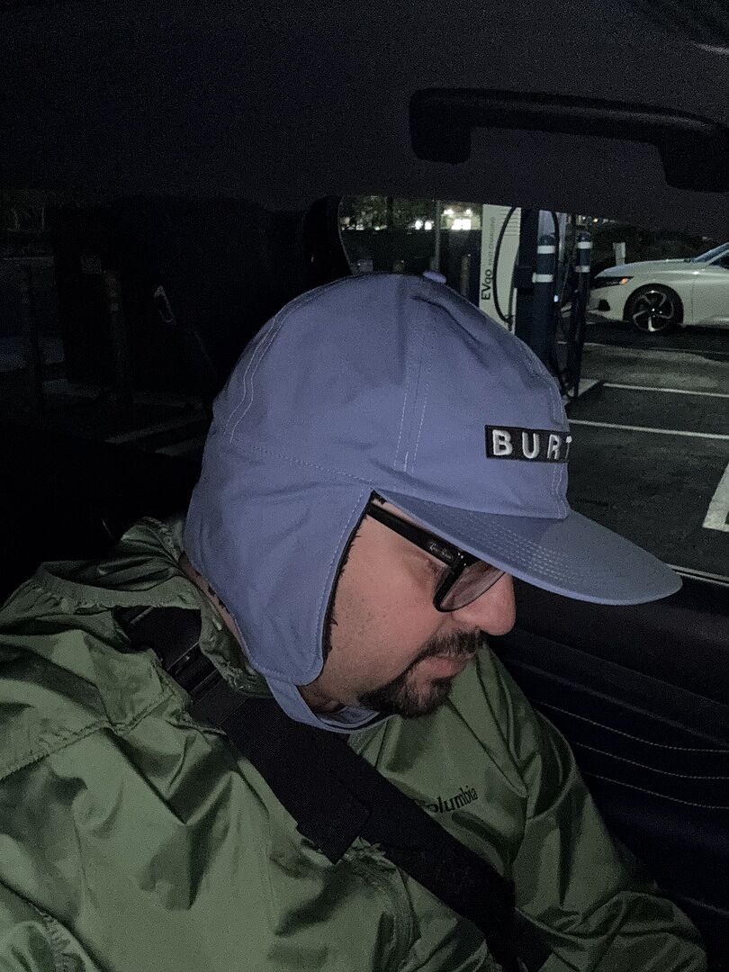 Burton Lunchlap øreklafflue seersucker camo varm