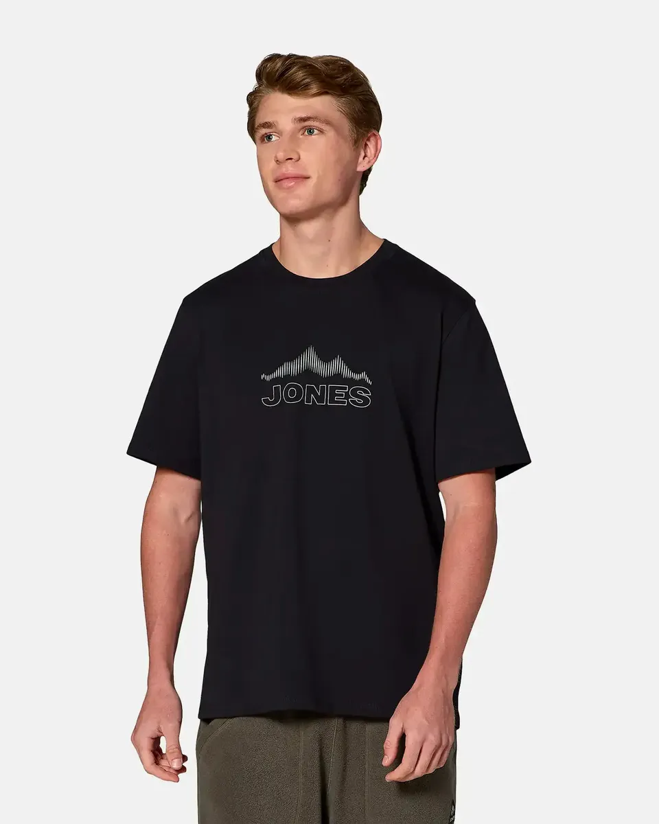 Jones Snowboards Mountain Art t-skjorte herre sort