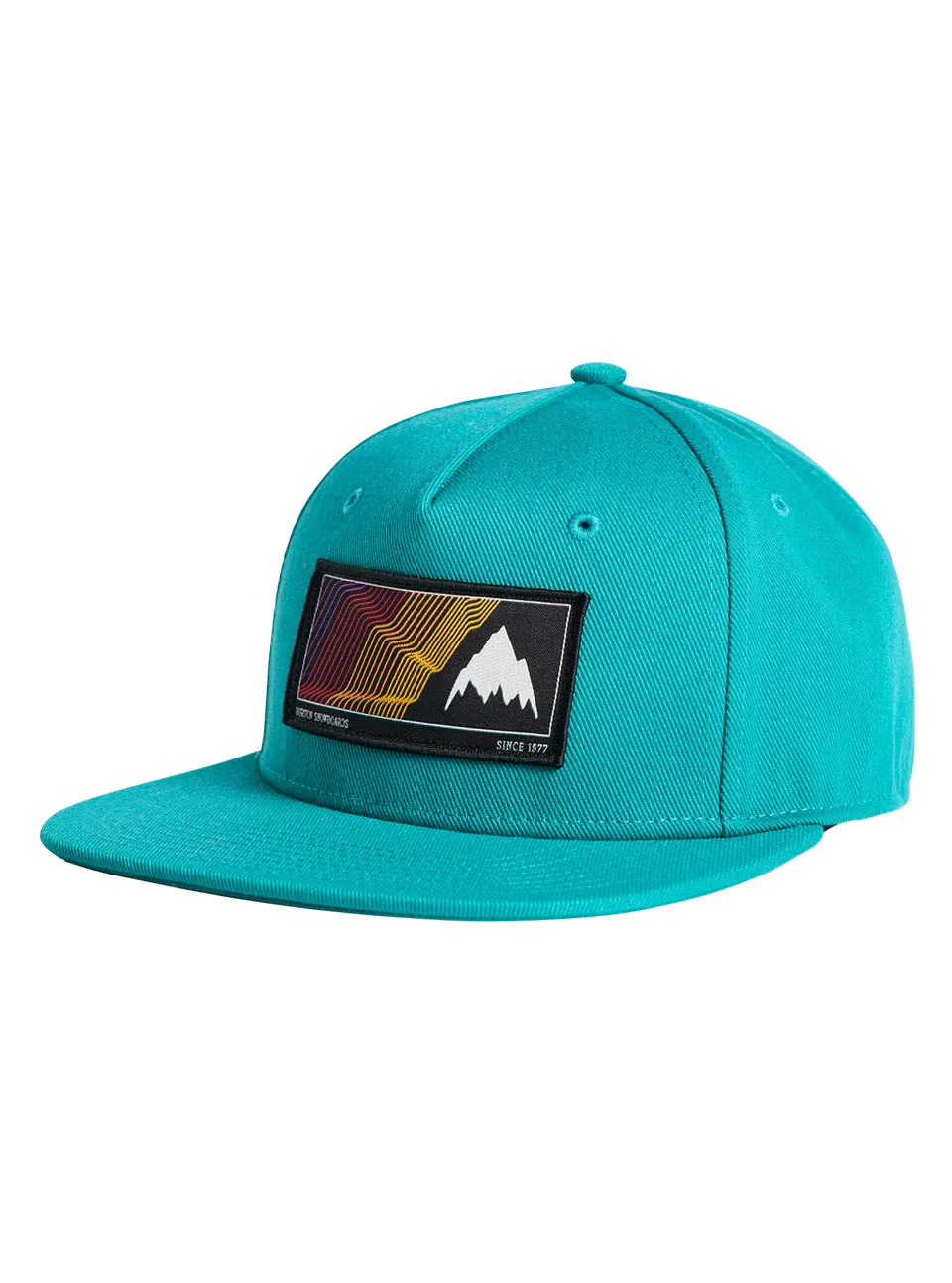 Burton Elmore caps barn Pacific Teal flat brem