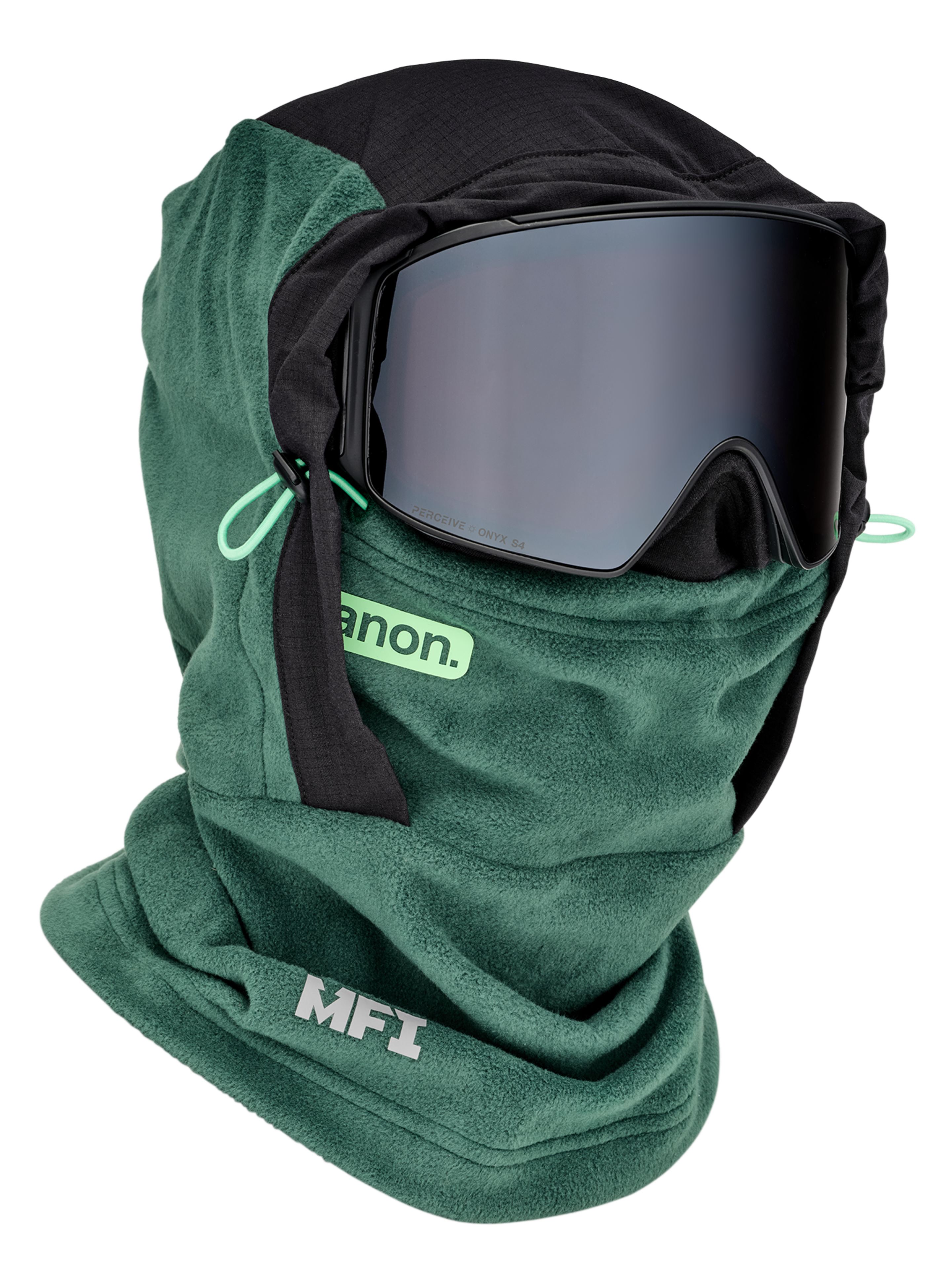 Burton Anon MFI Fleece hjelmhette svart magnet