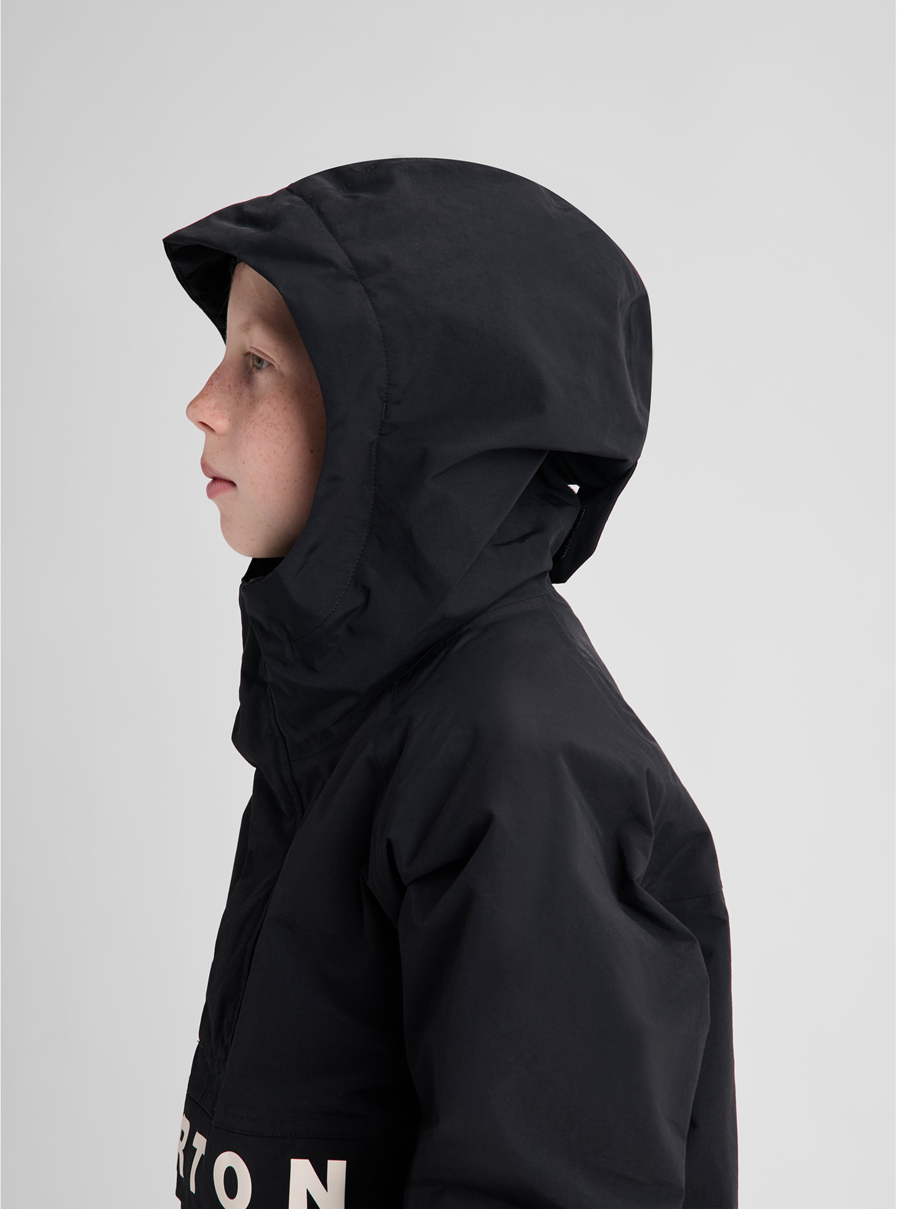 Burton Frostner 2L Anorak barnejakke True Black vanntett