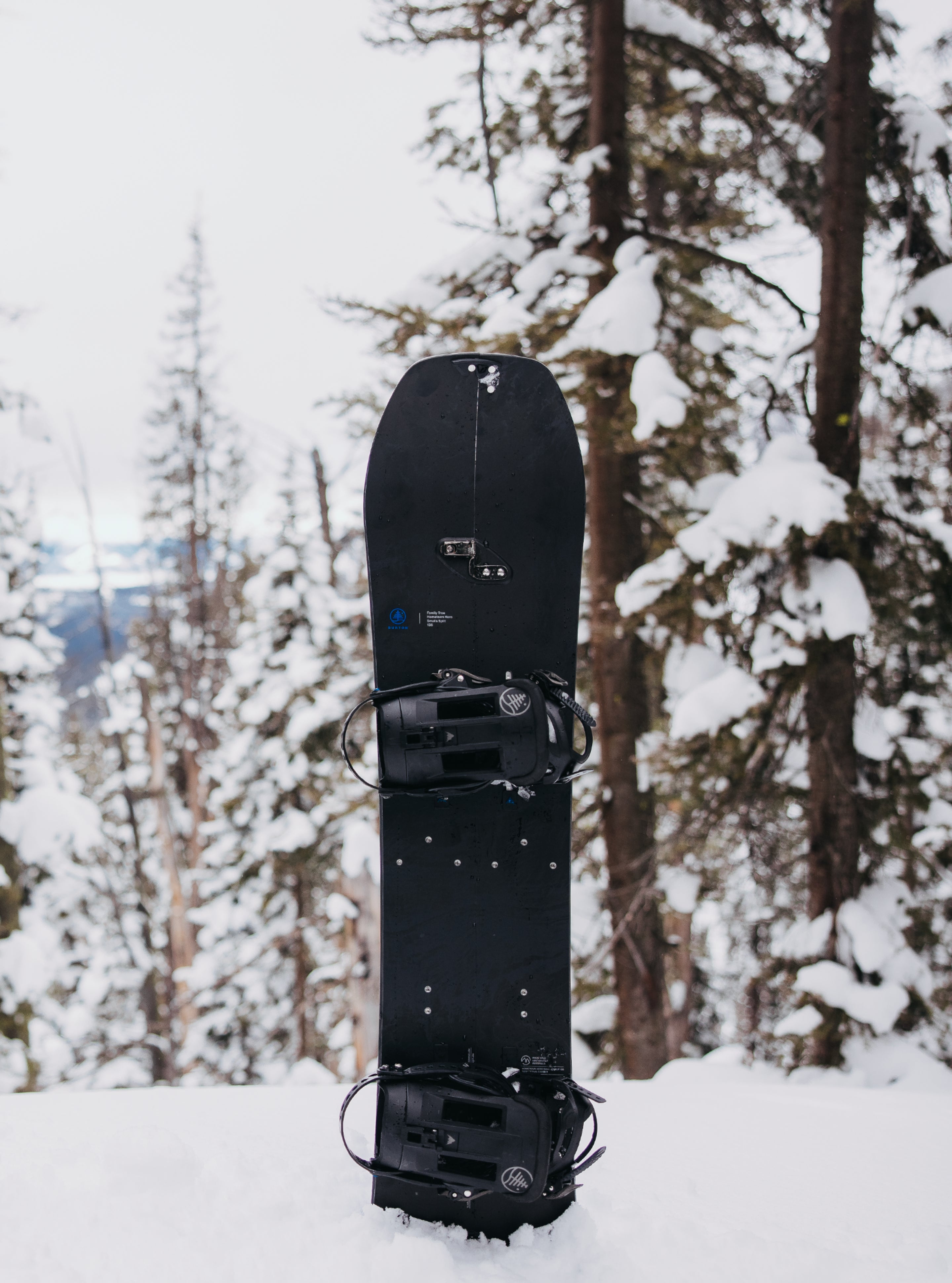 Burton Family Tree Hometown Hero Smalls splitboard 135 Graphic barn