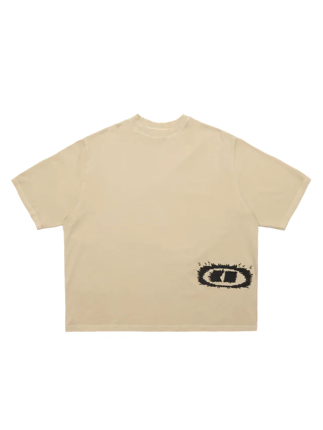 Armada Dally Shirt t-skjorte Bone Dust bomull