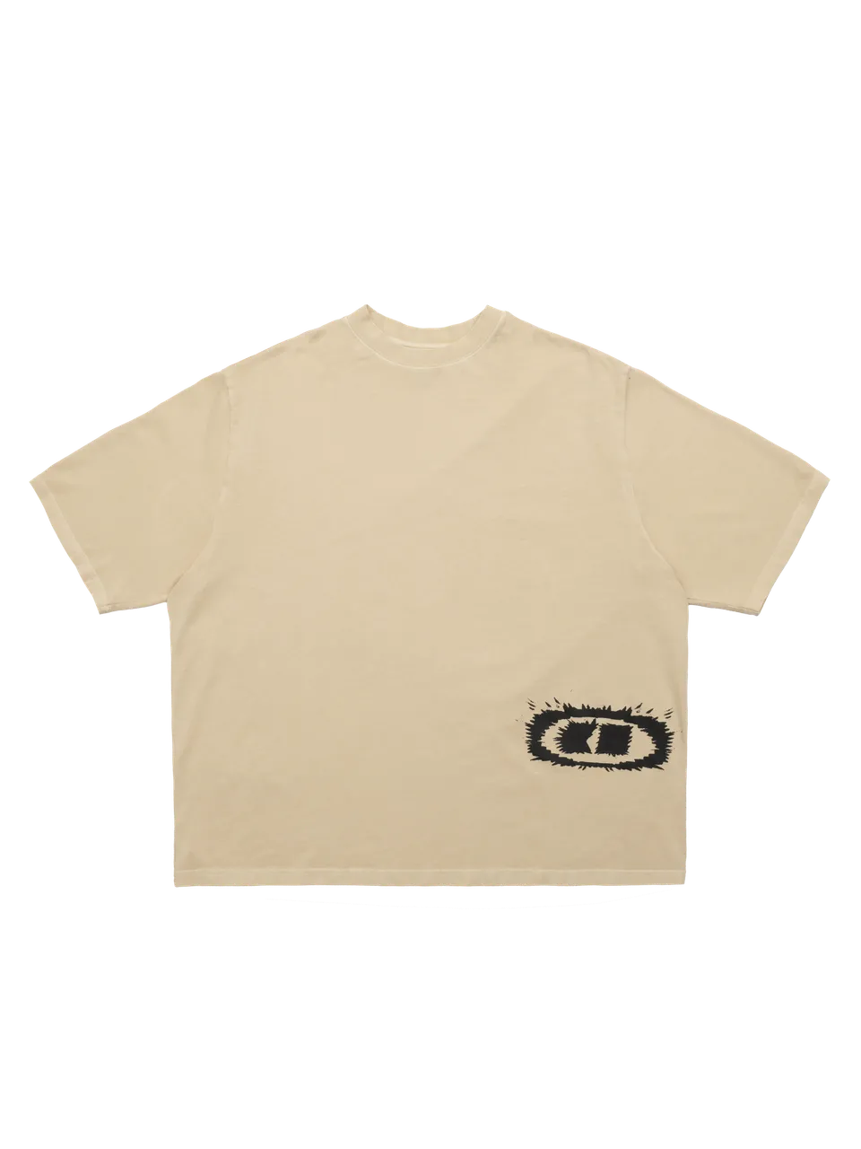 Armada Dally Shirt t-skjorte Bone Dust bomull