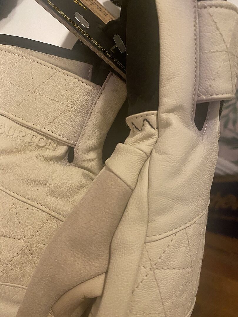 Burton Gondy GORE-TEX lær votter True Black vanntett