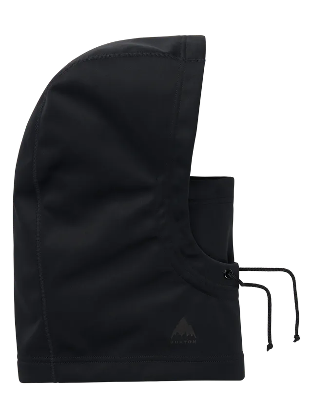 Burton Bonded Hood hette True Black vindtett fleece