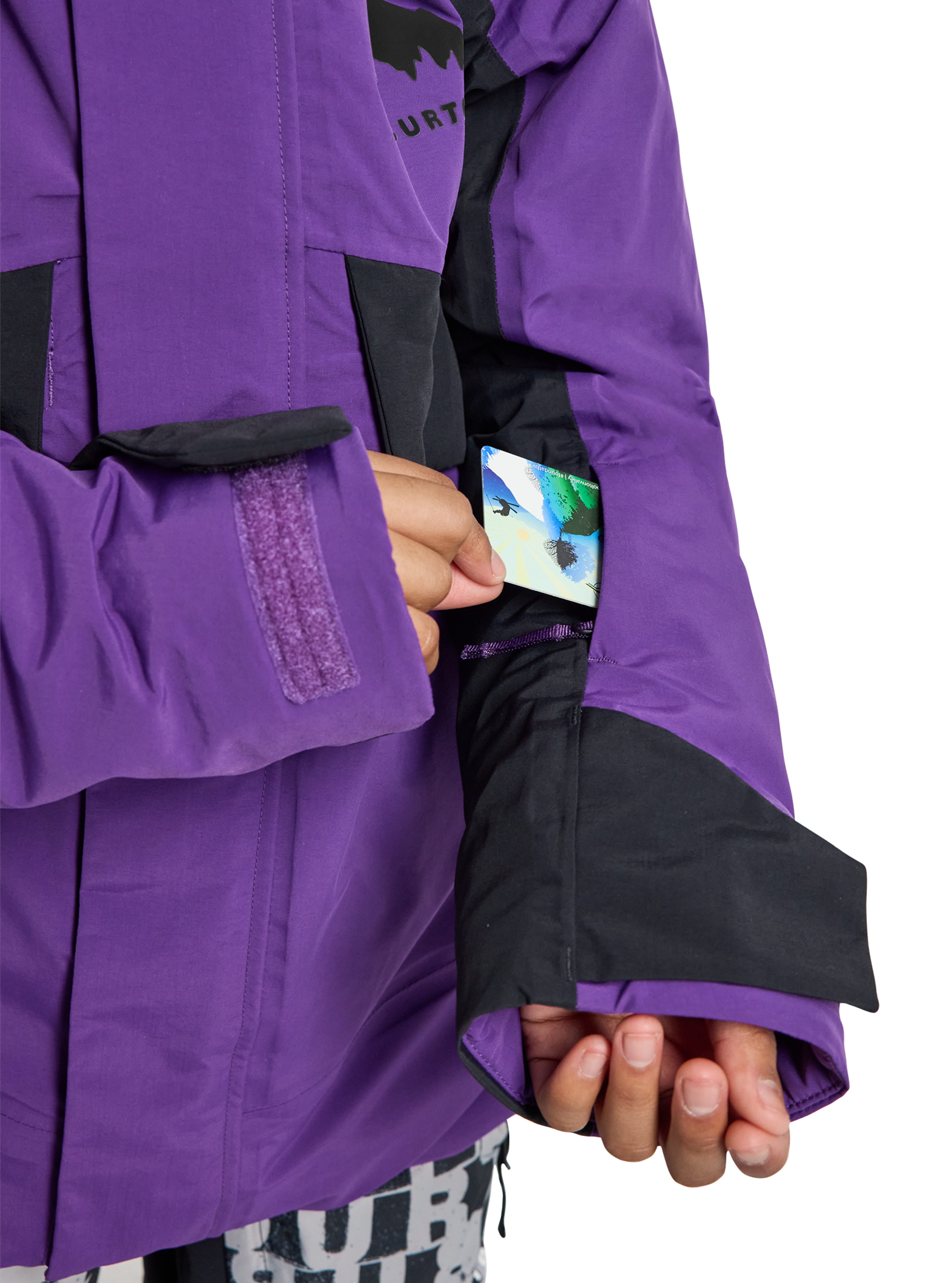 Burton Ascutney 2L jakke barn Imperial Purple