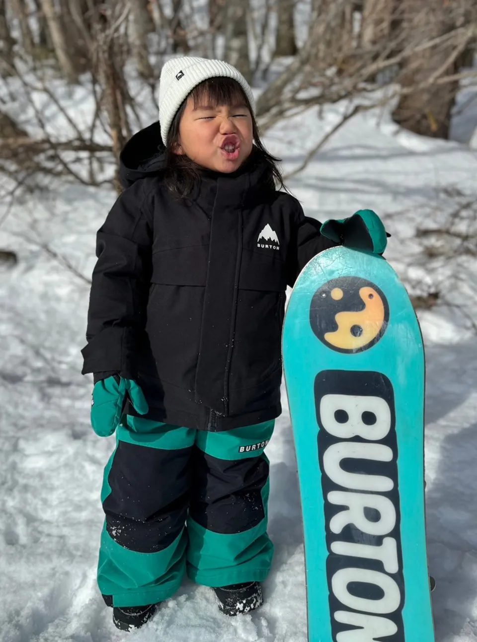 Burton Ascutney 2L småbarnsjakke True Black vanntett