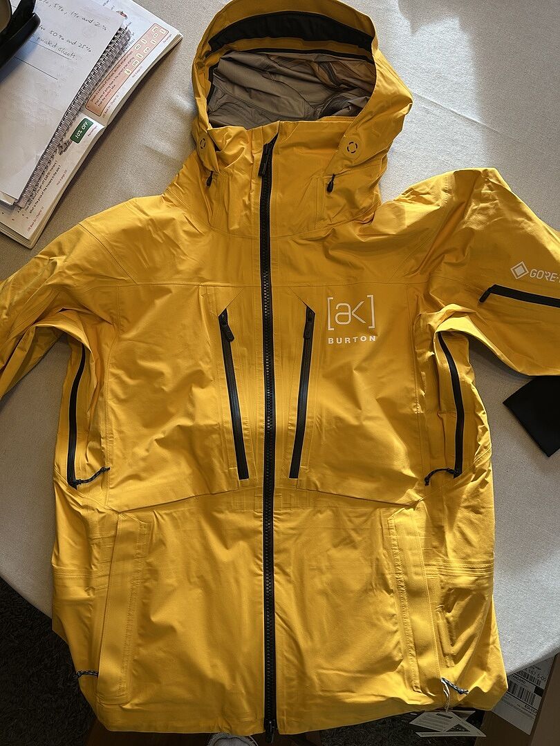 Burton [ak] Hover GORE-TEX jakke Gray Cloud lett