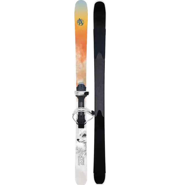 OAC Skinbased XCD GT 160 ski med EA 2.0 binding stålkant