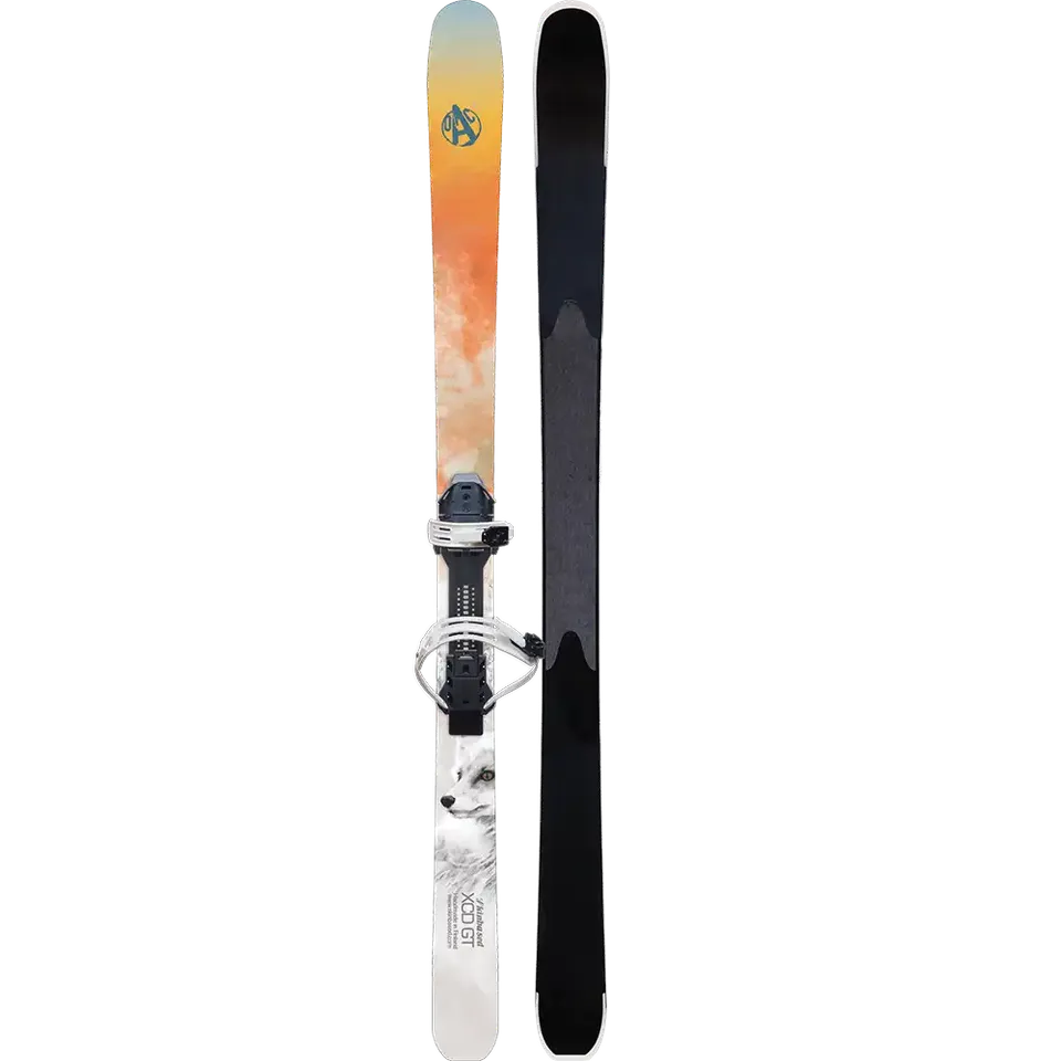 OAC Skinbased XCD GT 160 ski med EA 2.0 binding stålkant