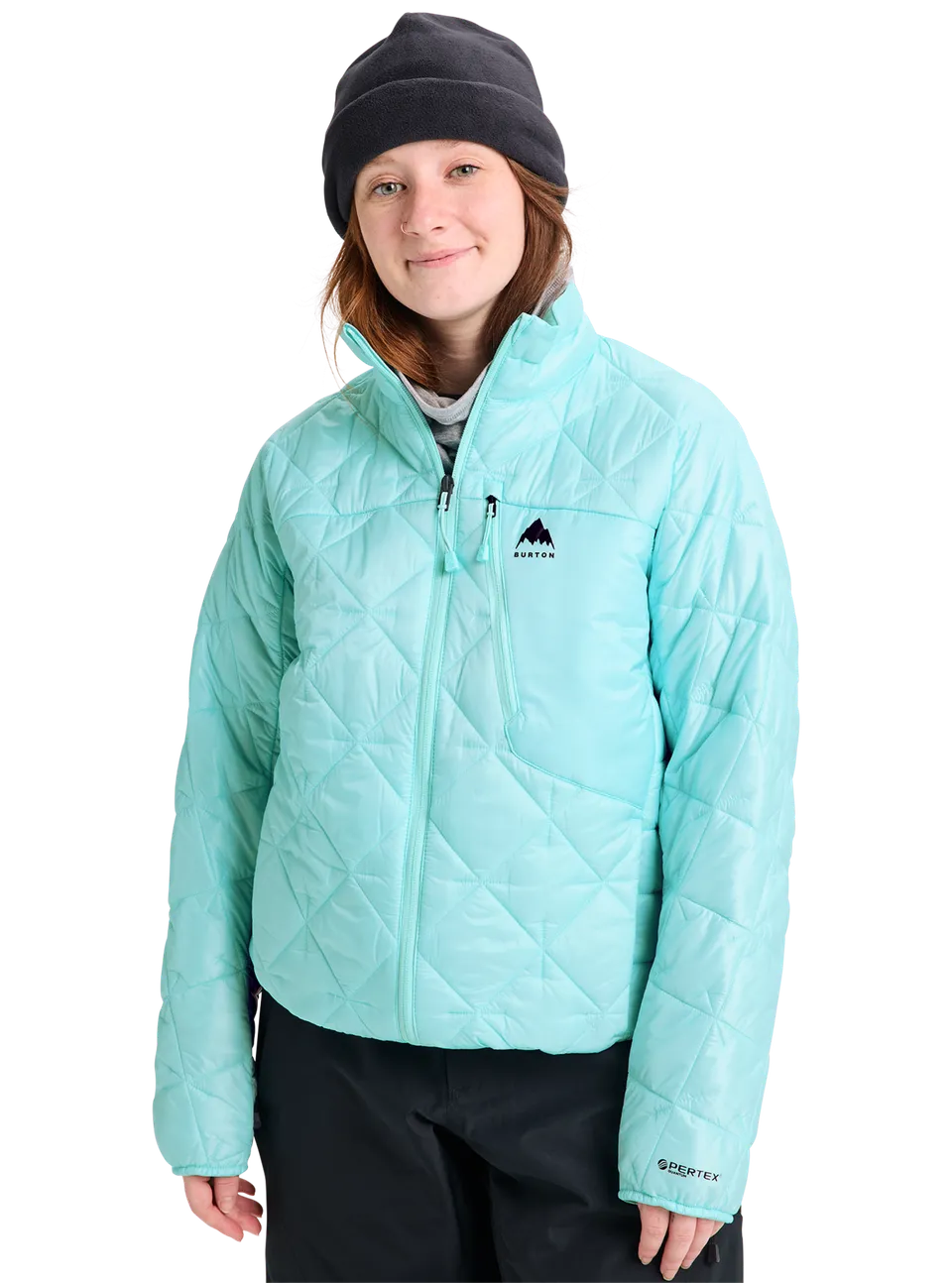 Burton Reserve syntet boblejakke dame lys teal