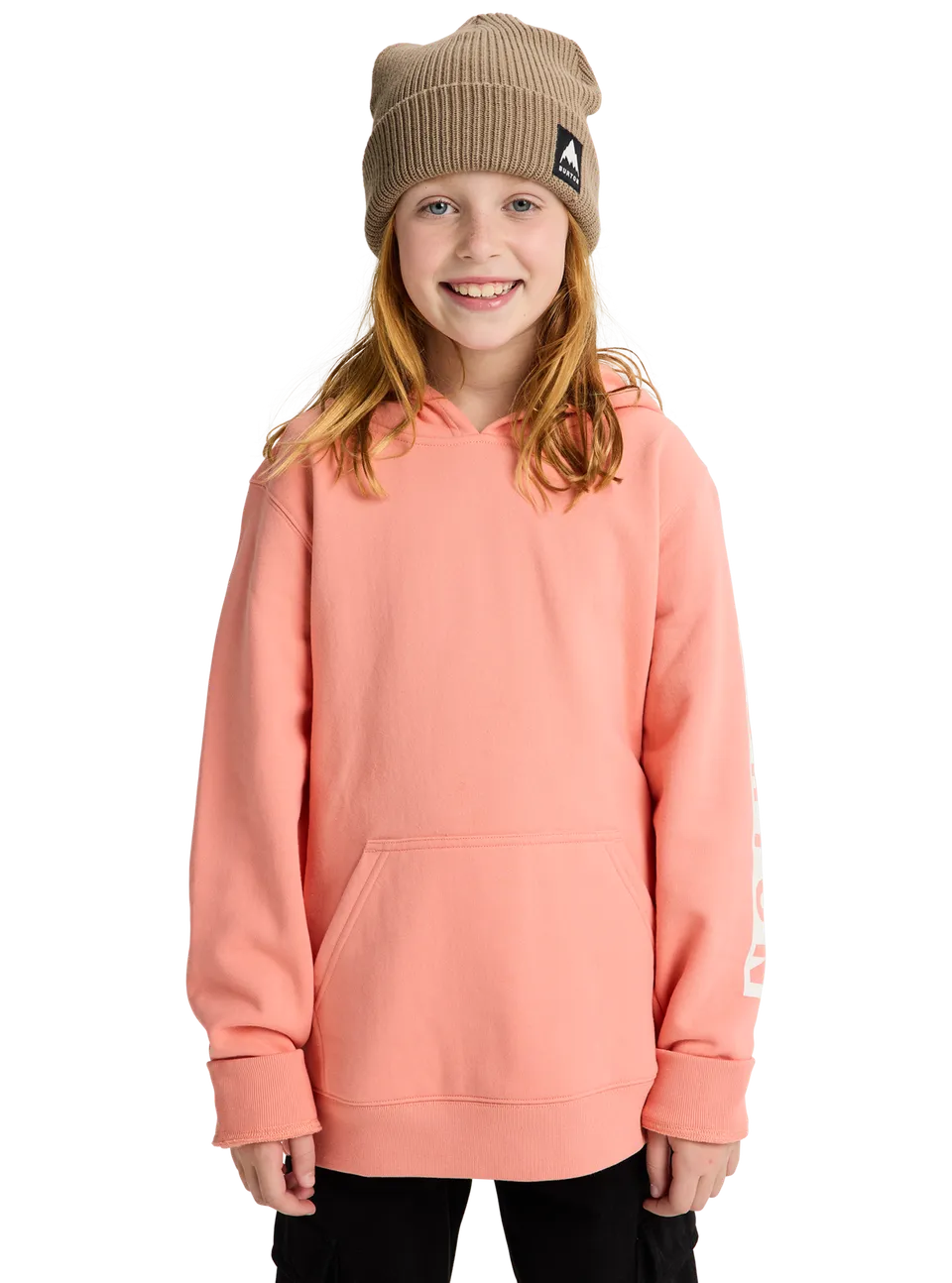 Burton Elite Pullover hettegenser barn True Black myk
