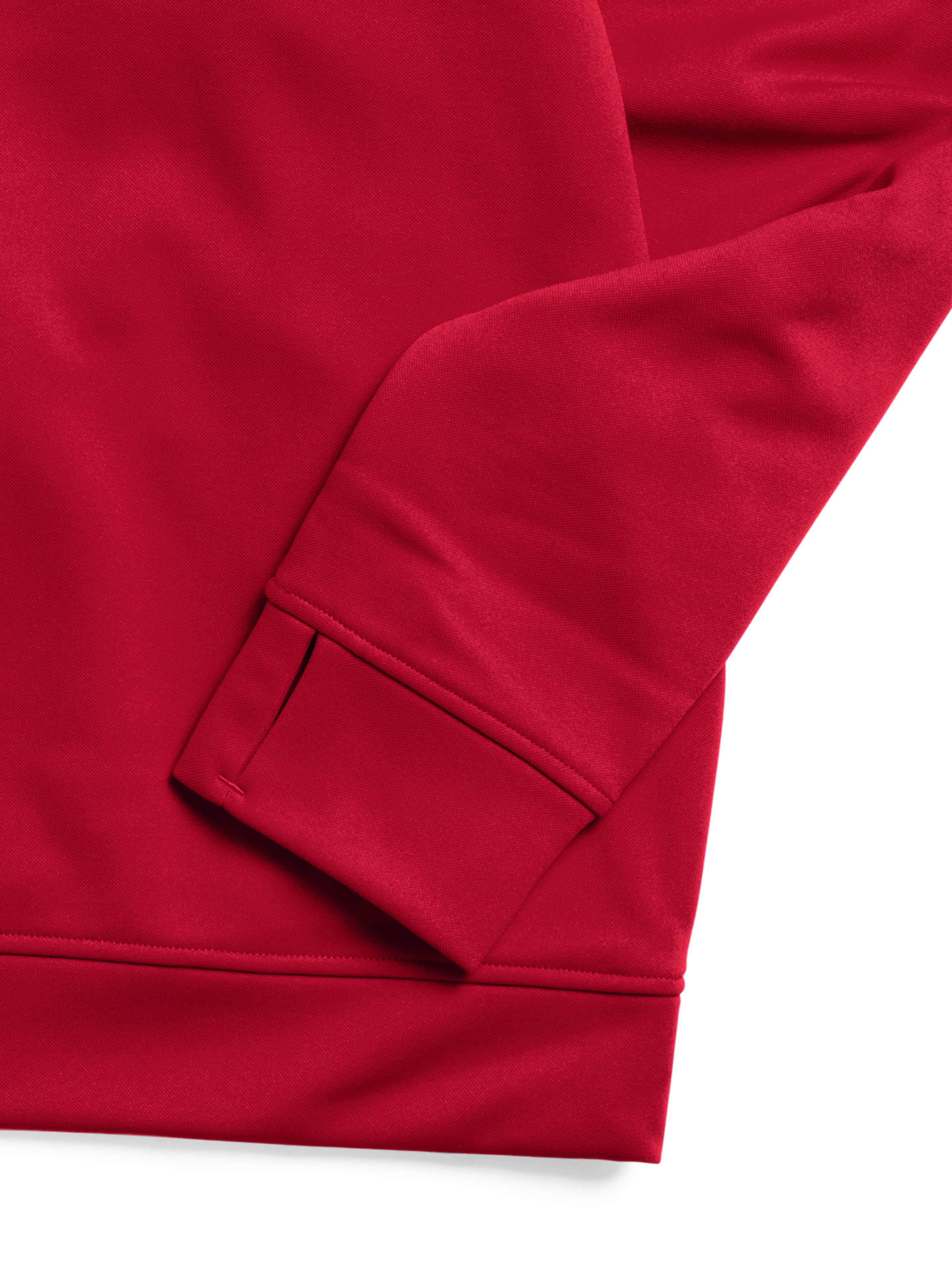 Burton Oak Pullover Crew genser geranium red fleece
