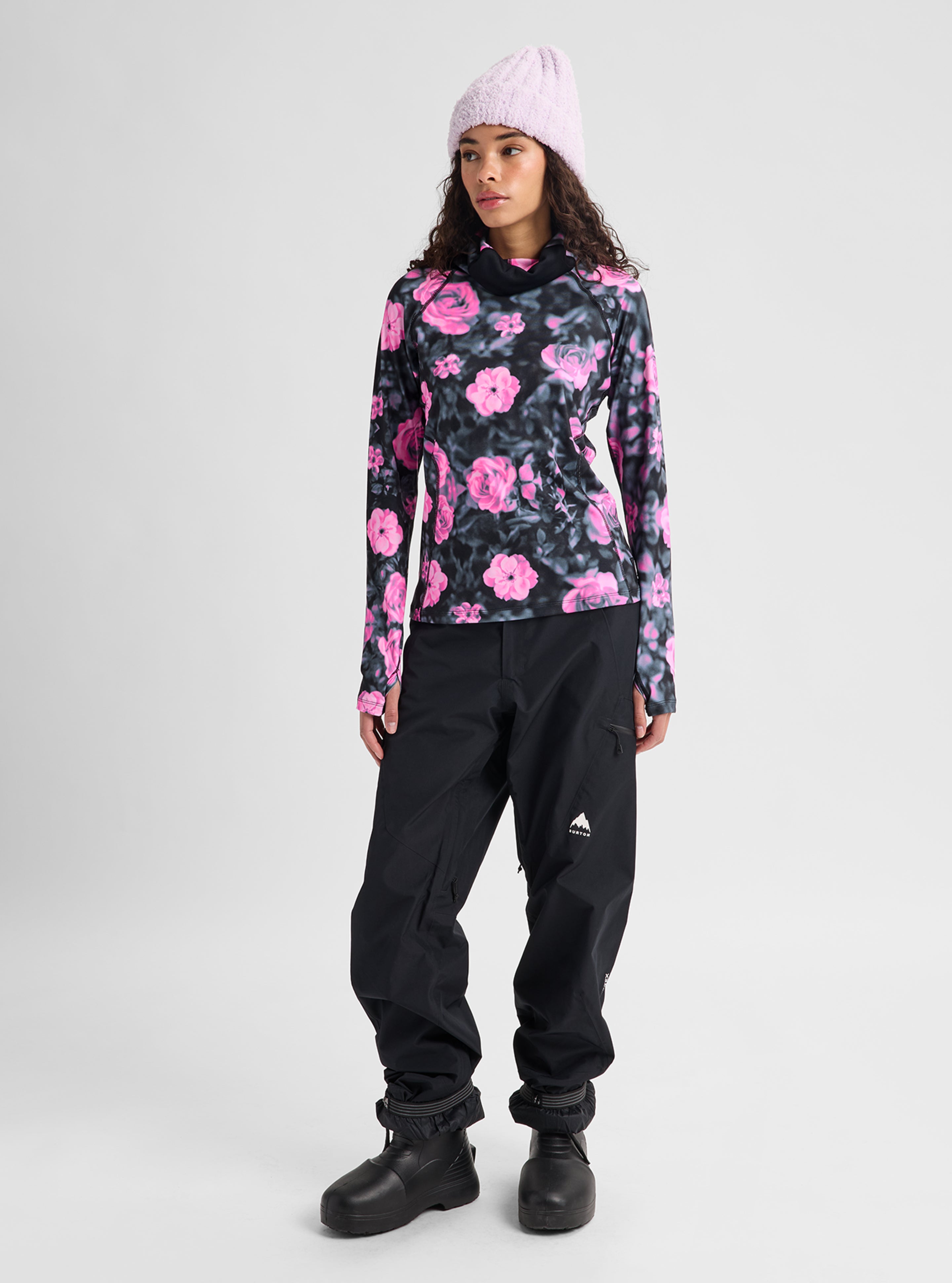 Burton Midweight Base Layer undertrøye dame Shockwave Floral