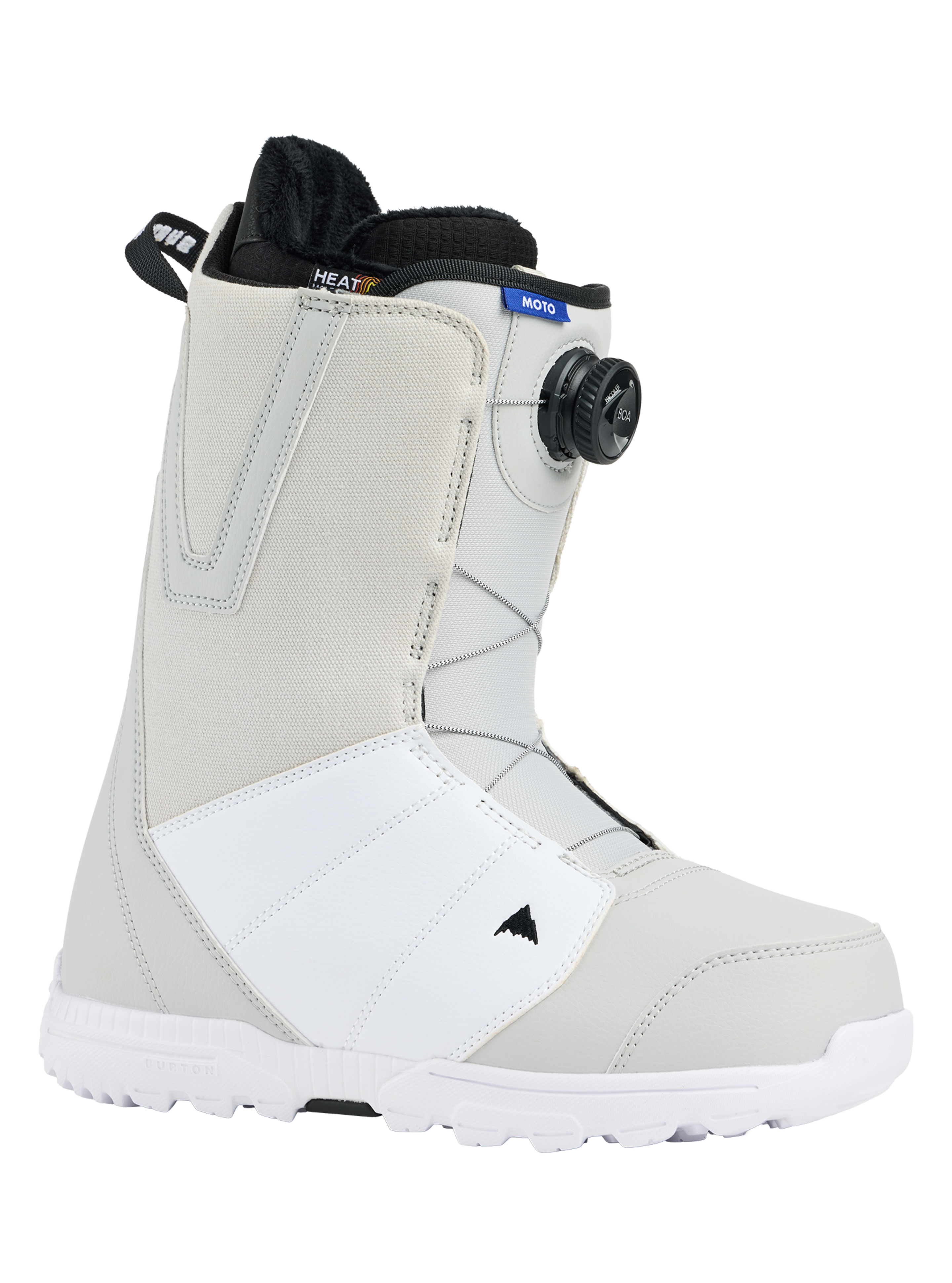 Burton Moto BOA snowboardstøvler Gray Cloud myk flex
