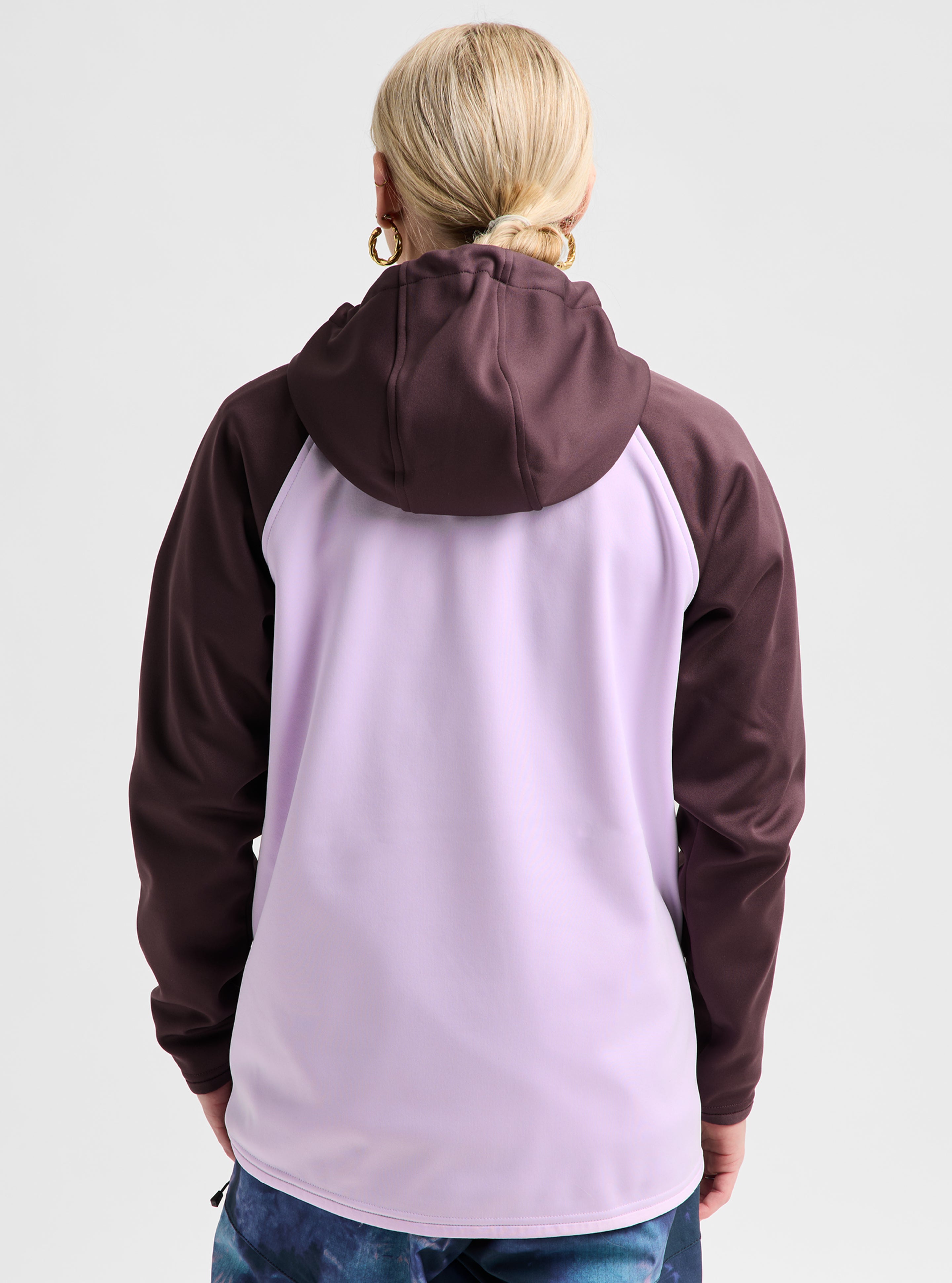 Burton Crown Weatherproof fleecegenser dame Crystal Dye