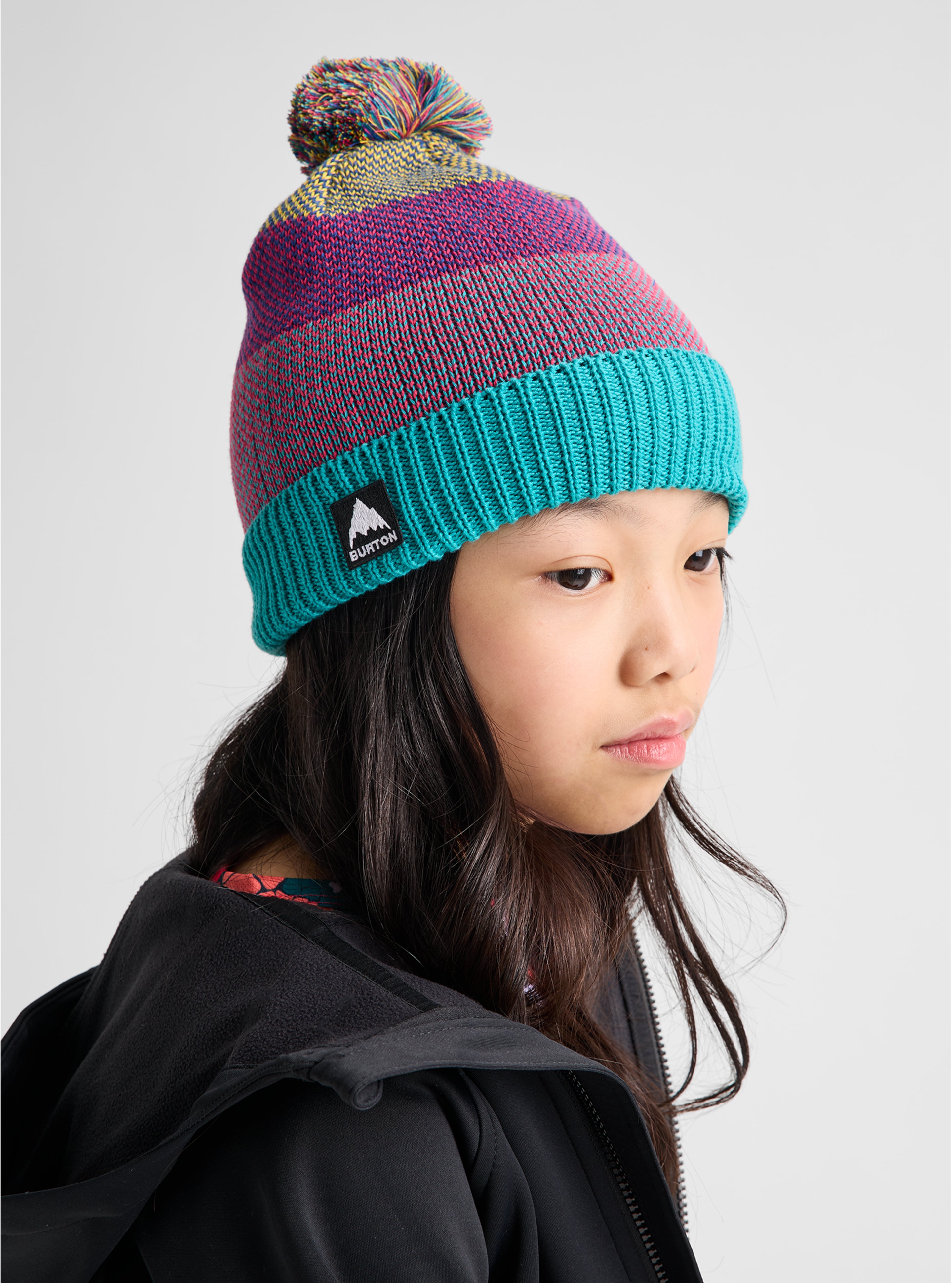 Burton Fleece-Lined dusk lue barn fleece
