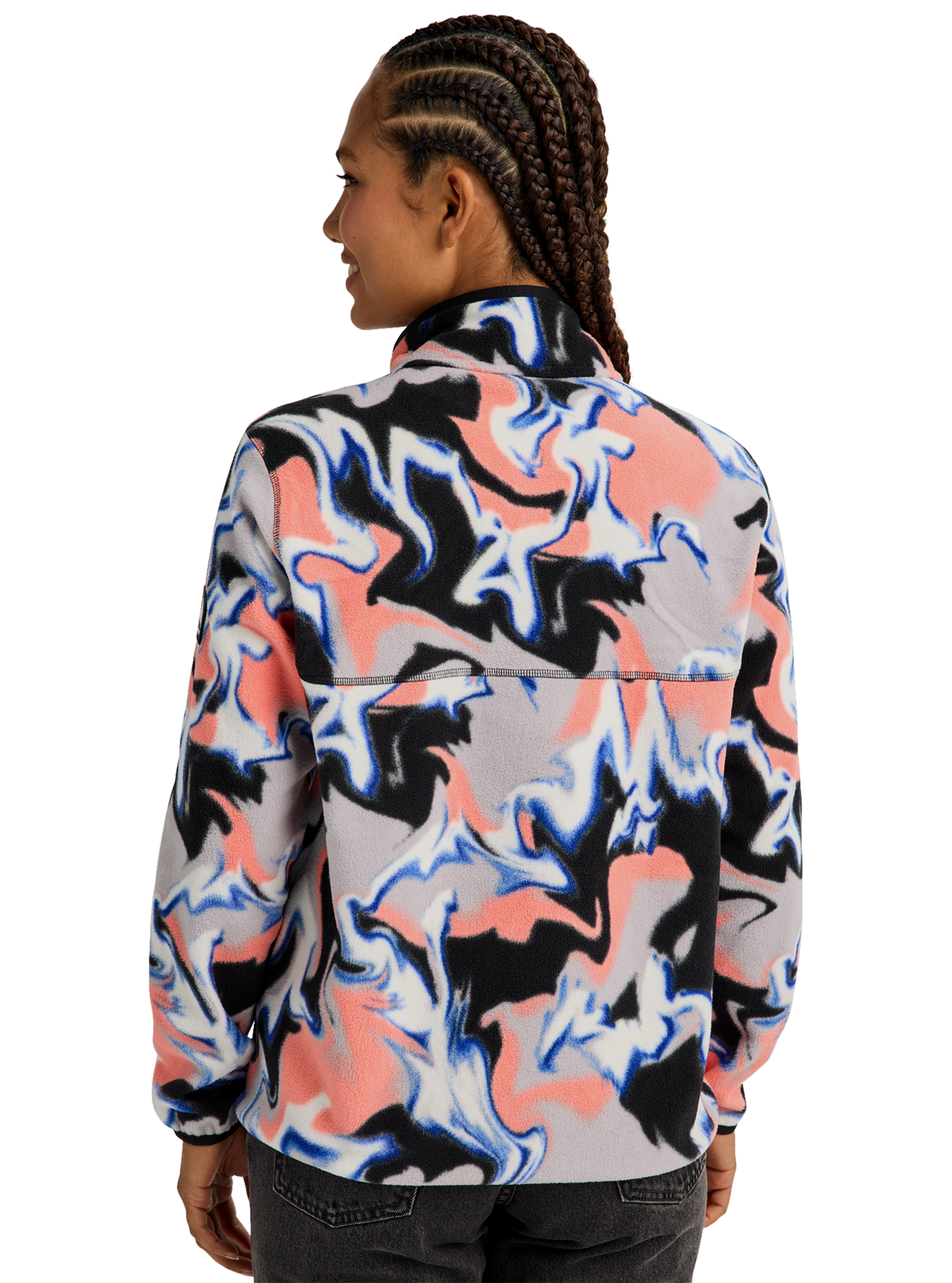 Burton Cinder fleecegenser Forest Moss pullover