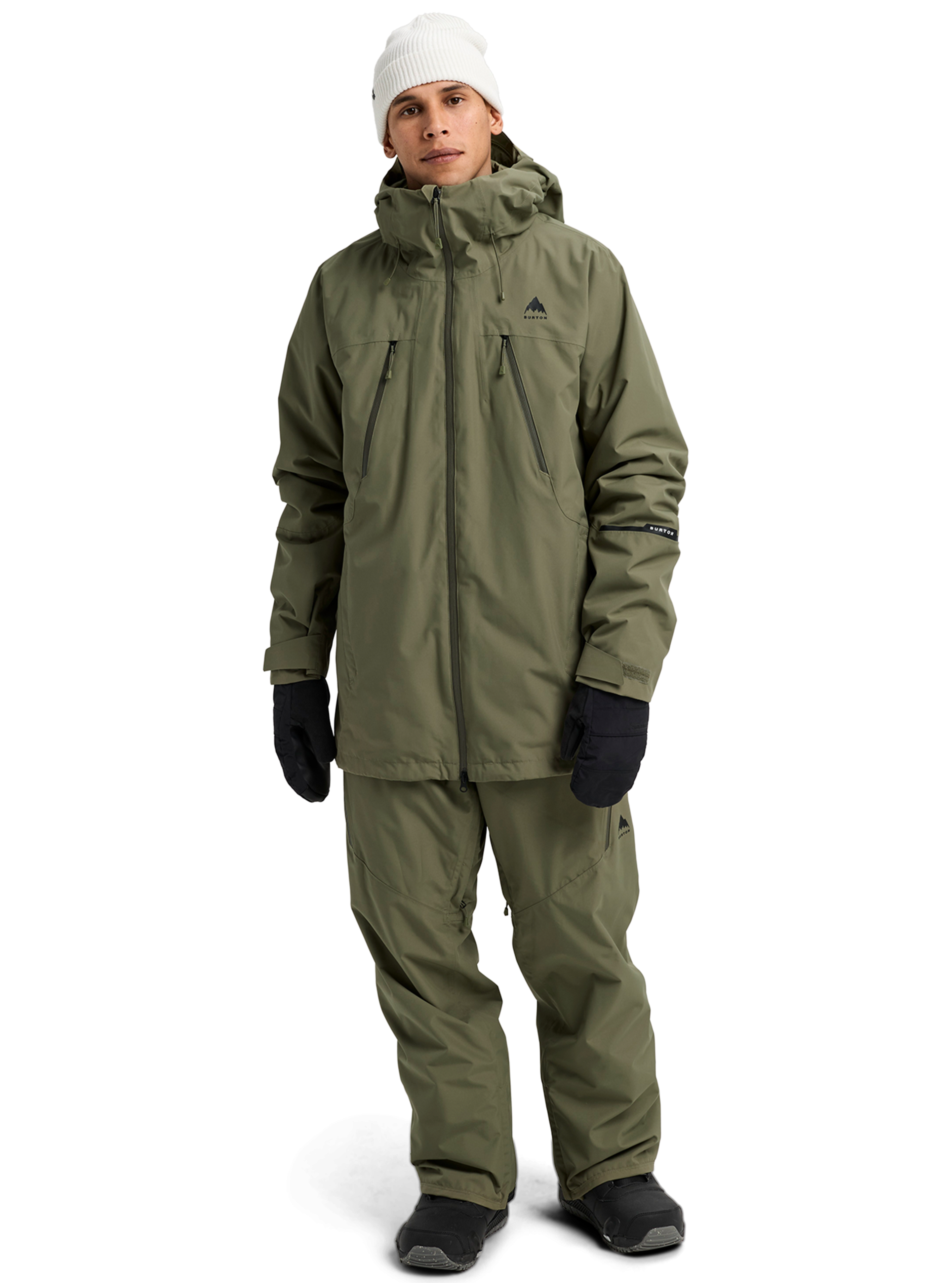 Burton Reserve 2L 3-In-1 snowboardjakke Forest Moss vanntett