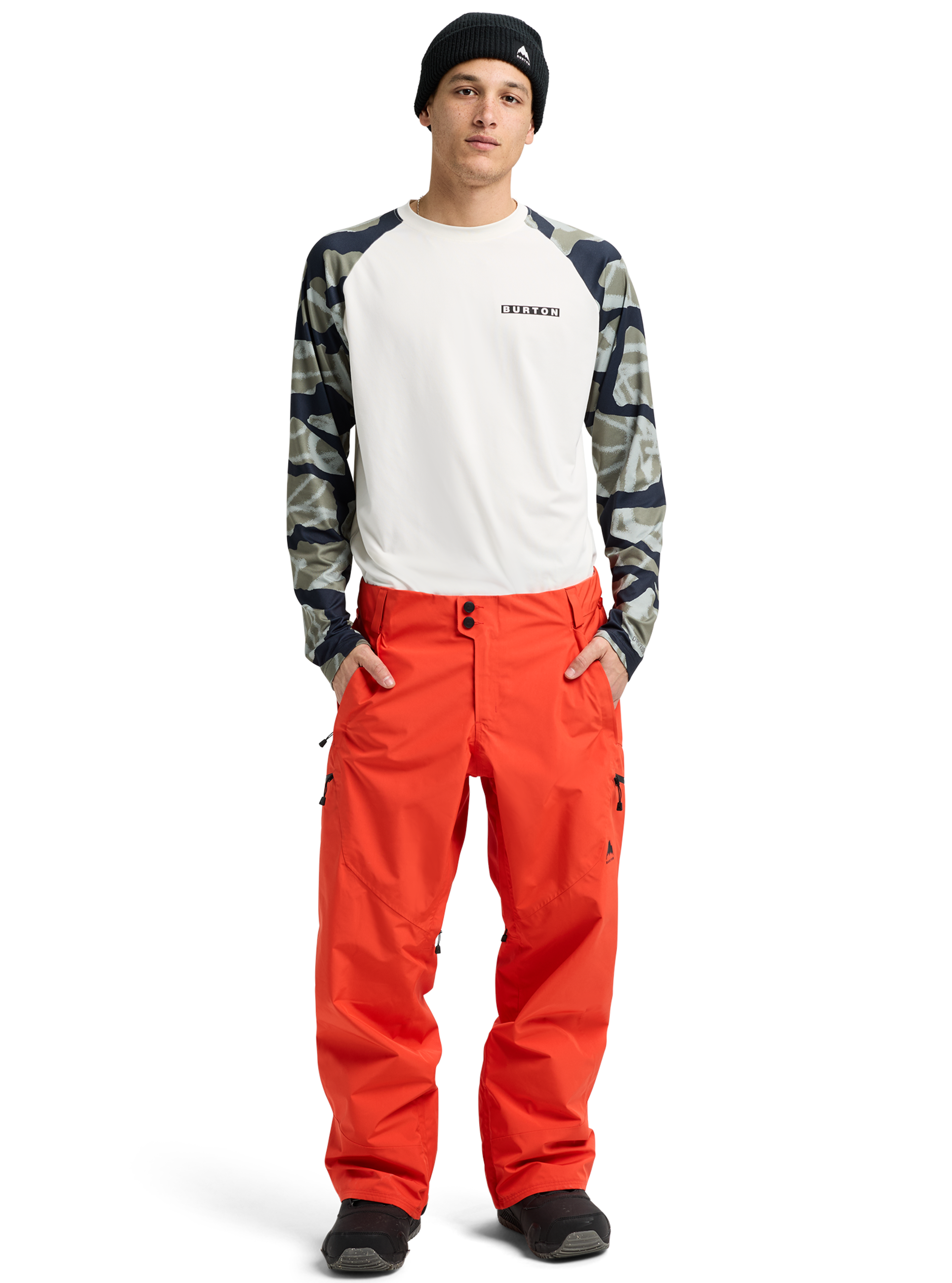 Burton Reserve GORE-TEX 2L snowboardbukse Fiesta Red herre