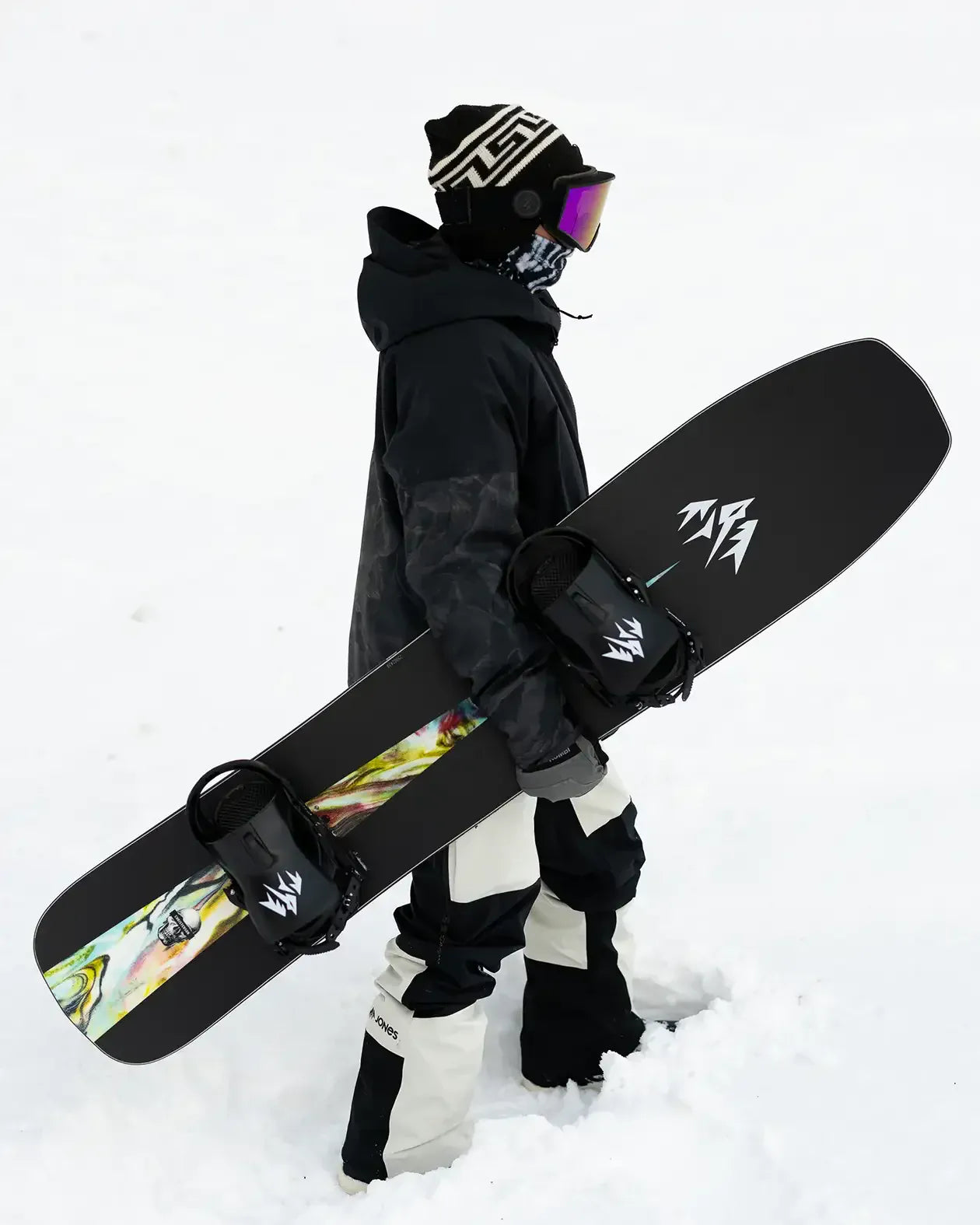 Jones Mini Mind Expander snowboard barn 138 pudder