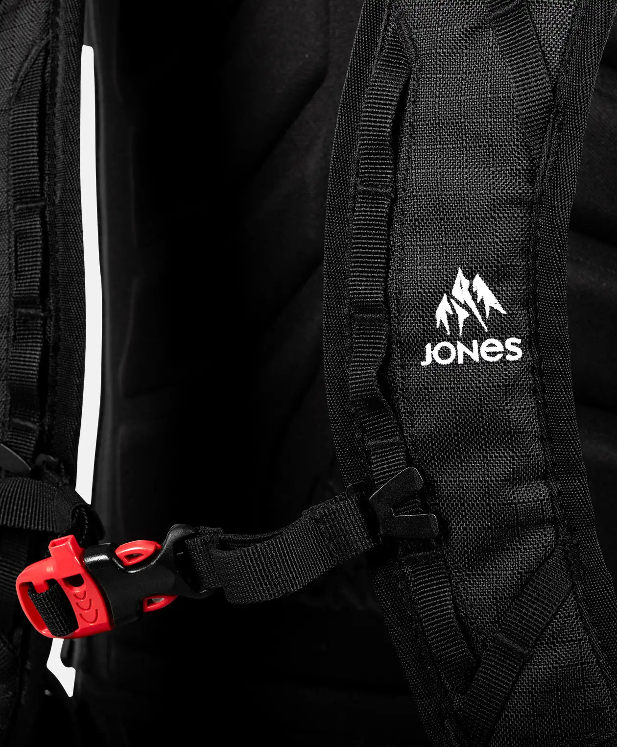 Jones Higher 32L ryggsekk Stealth Black teknisk
