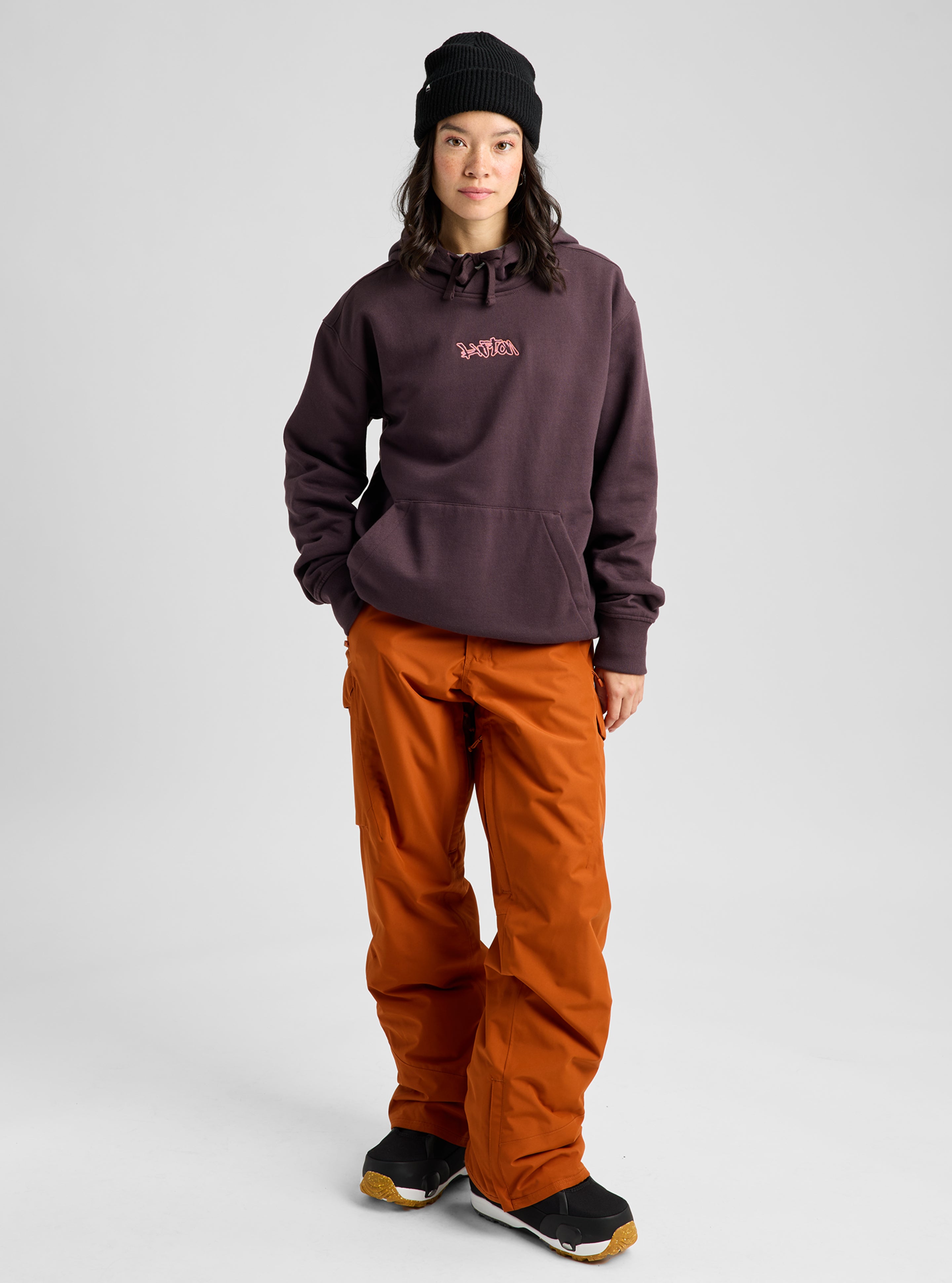 Burton WildTrace hettegenser Bear Hug Brown økologisk