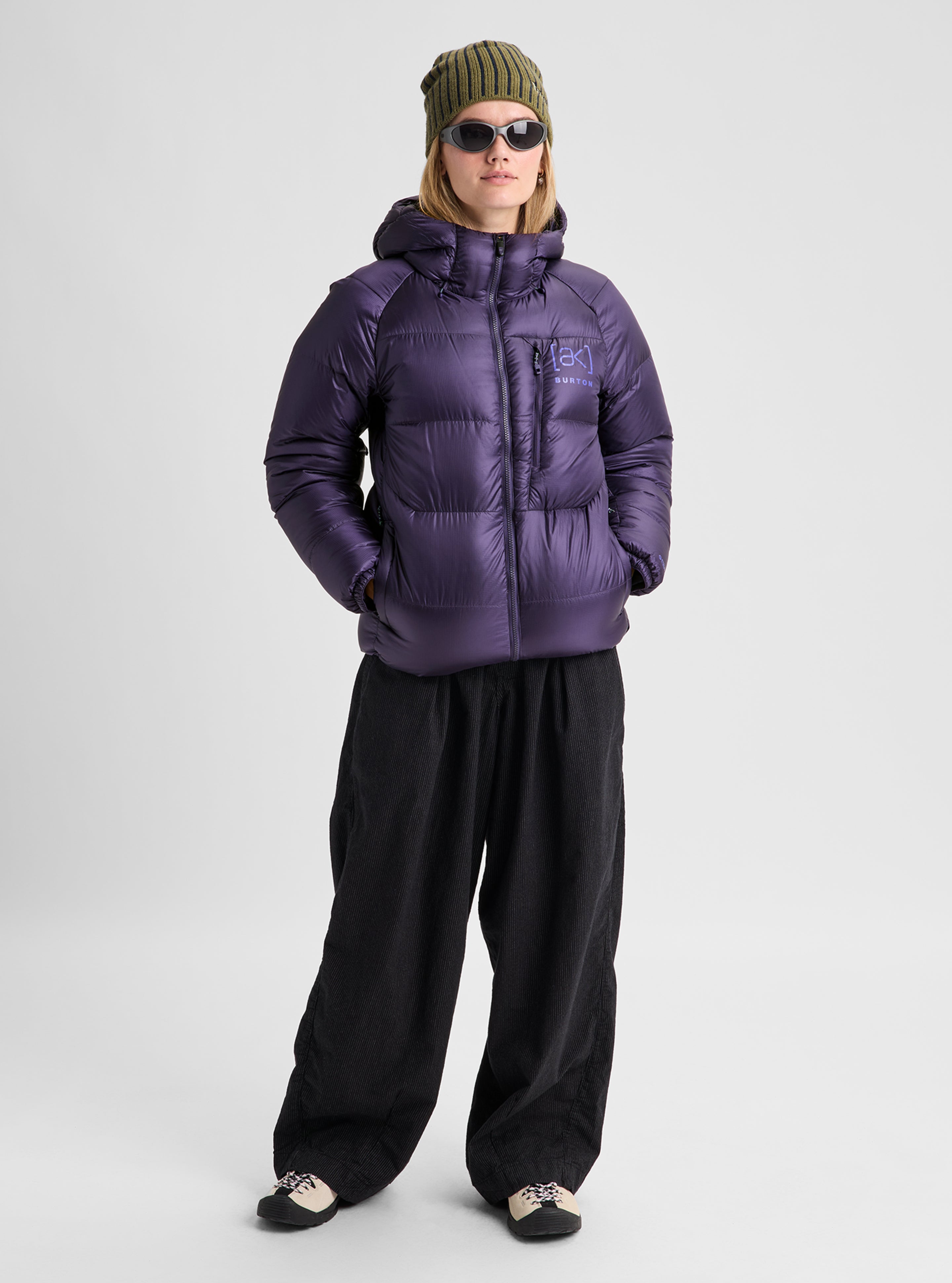 Burton [ak] Baker Expedition dunjakke True Black lett