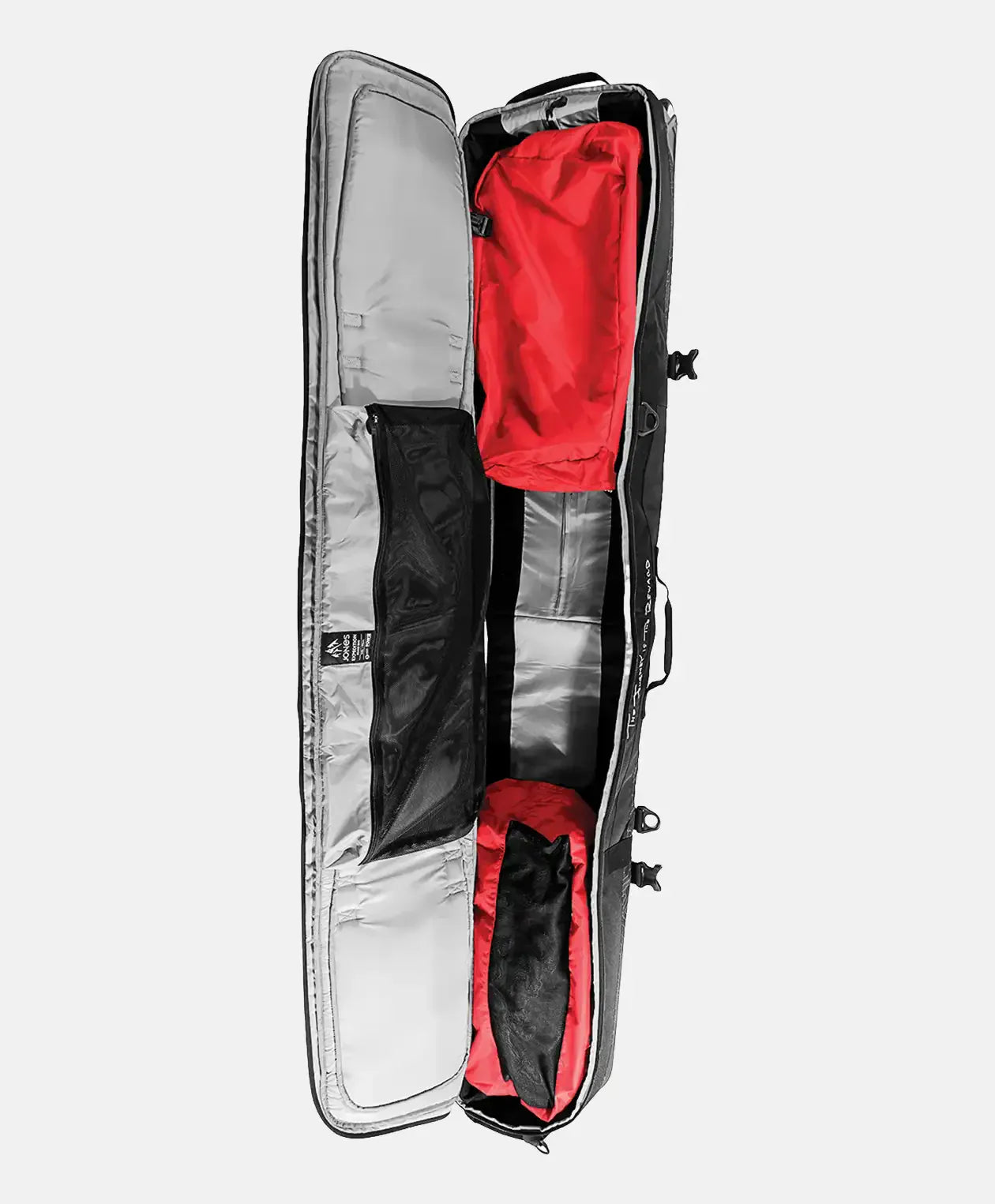 Jones Expedition brettbagasje 166 cm svart hjul