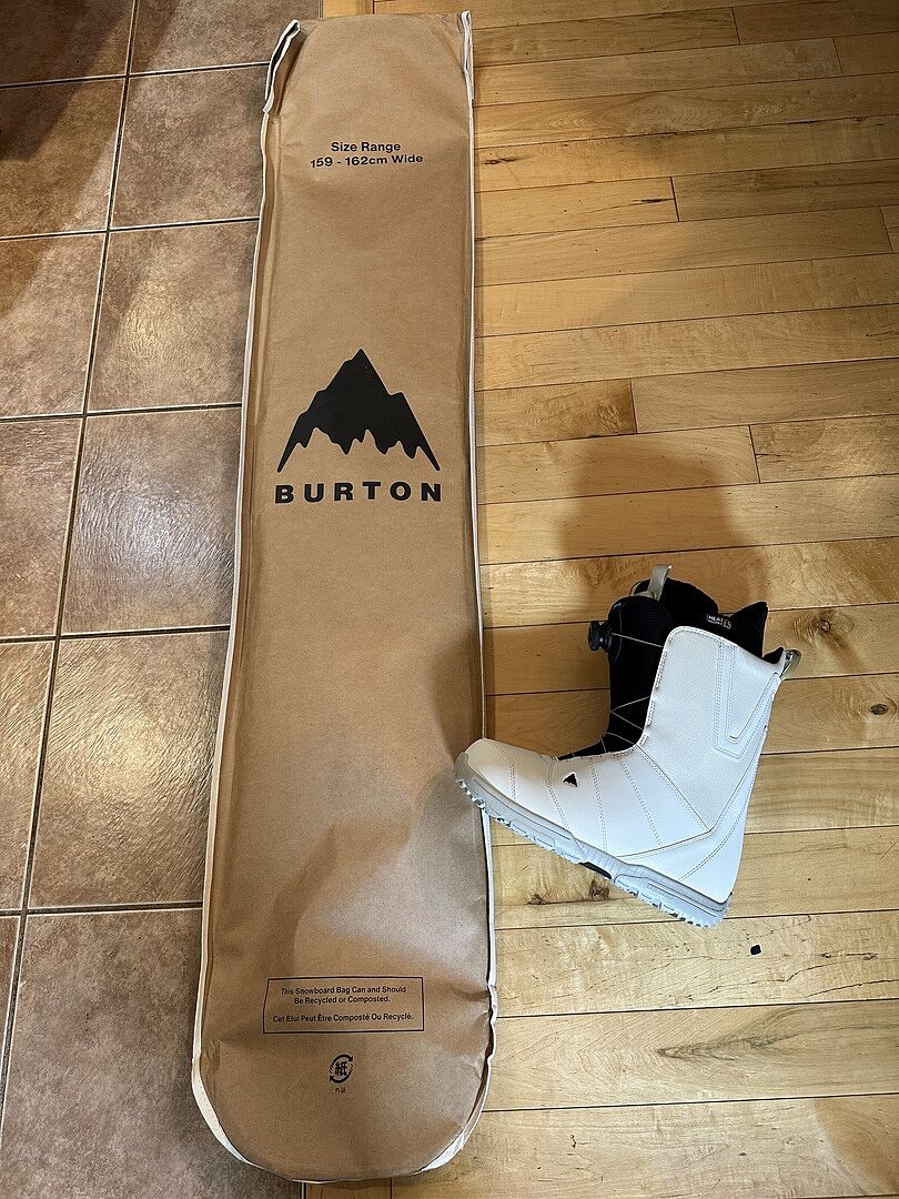 Burton Freestyle snowboardbinding svart myk flex