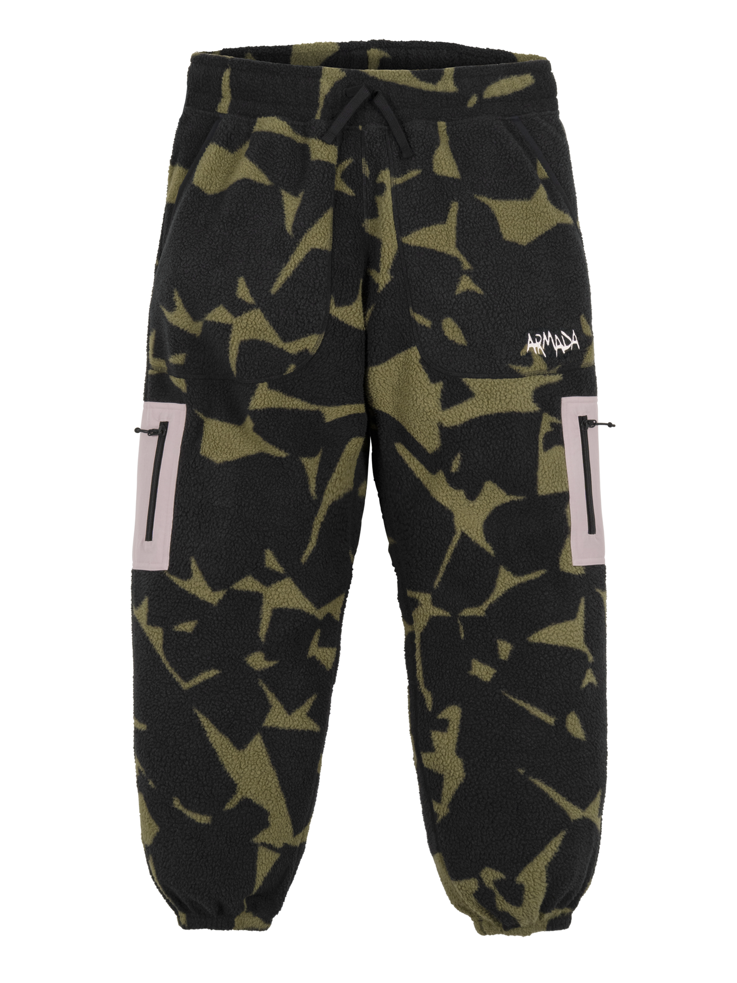 Armada Klatch Fleece Pant fleecebukse Black hurtigtørkende