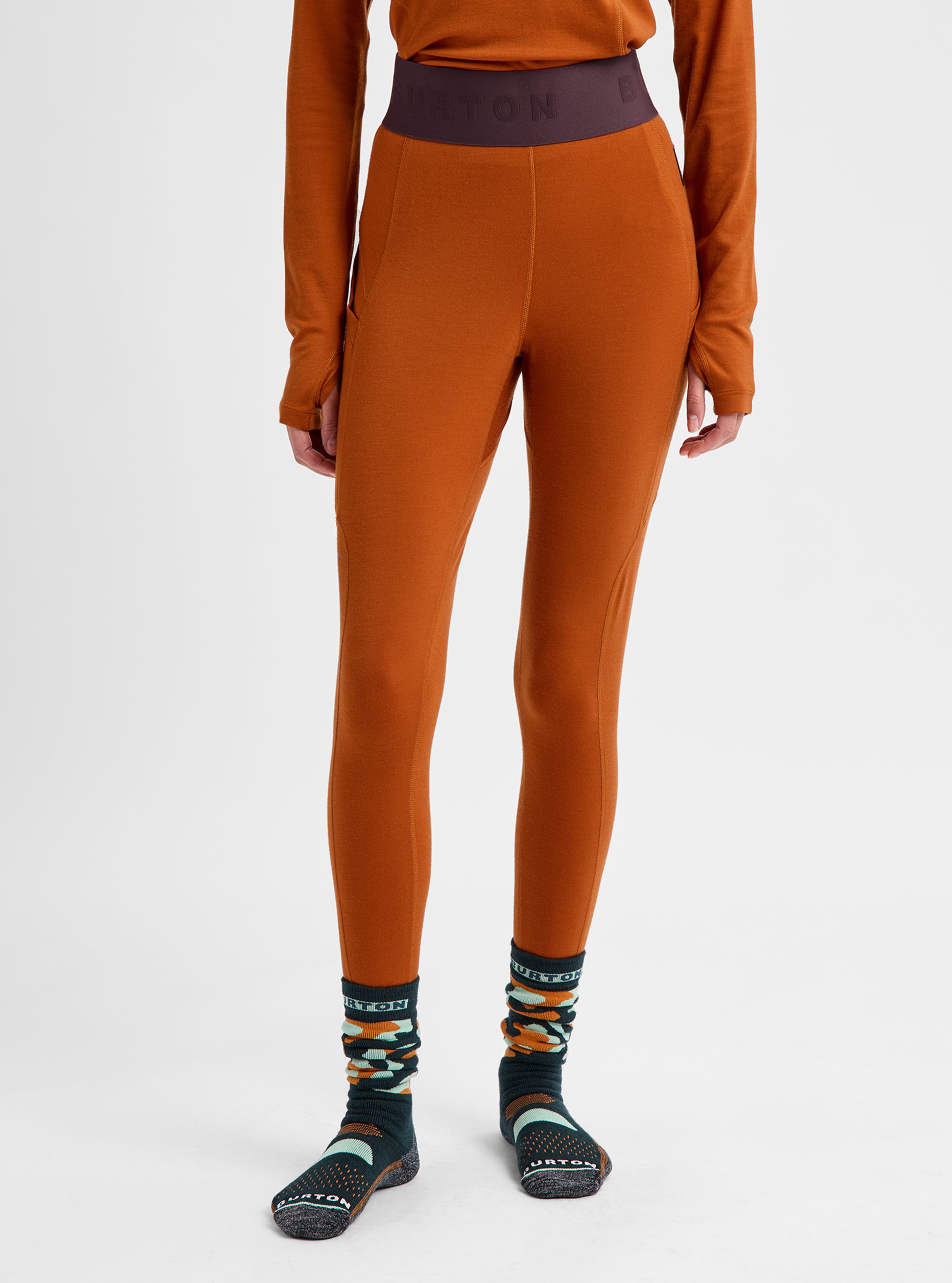 Burton Merino Blend Midweight understillbukse dame ull varm